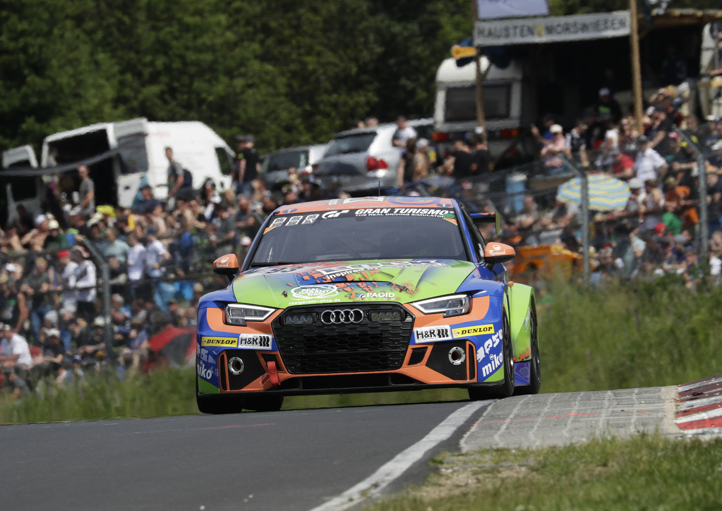 24h Nürburgring 2019 - Audi RS 3 LMS #93 (Bonk Motorsport), Hermann Bock/Achim Nett/Jürgen Nett/Max Partl