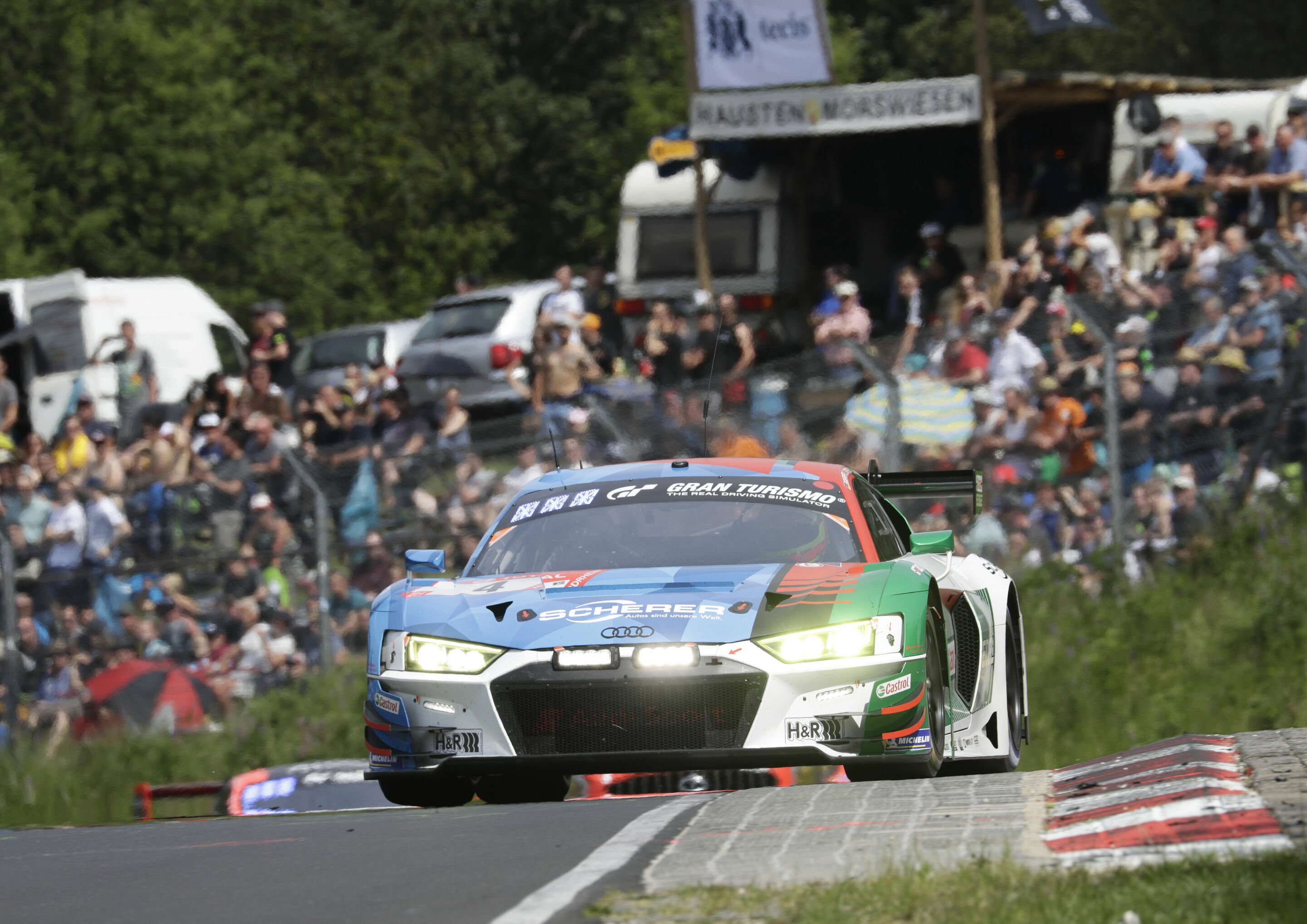 24h Nürburgring 2019 - Audi R8 LMS #4 (Audi Sport Team Phoenix), Pierre Kaffer/Frank Stippler/Dries Vanthoor/Frédéric Vervisch