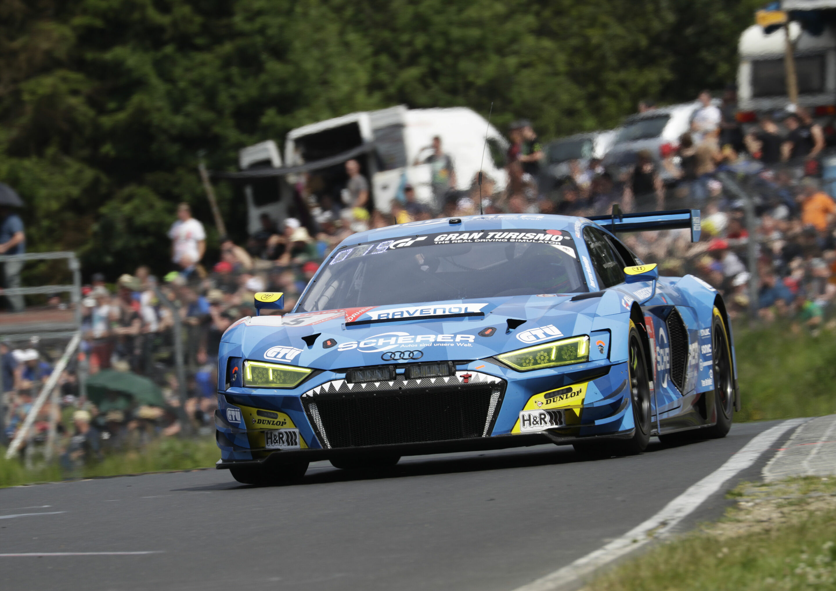 24h Nürburgring 2019 - Audi R8 LMS #5 (Phoenix Racing), Jeroen Bleekemolen/Vincent Kolb/Kim-Luis Schramm/Frank Stippler