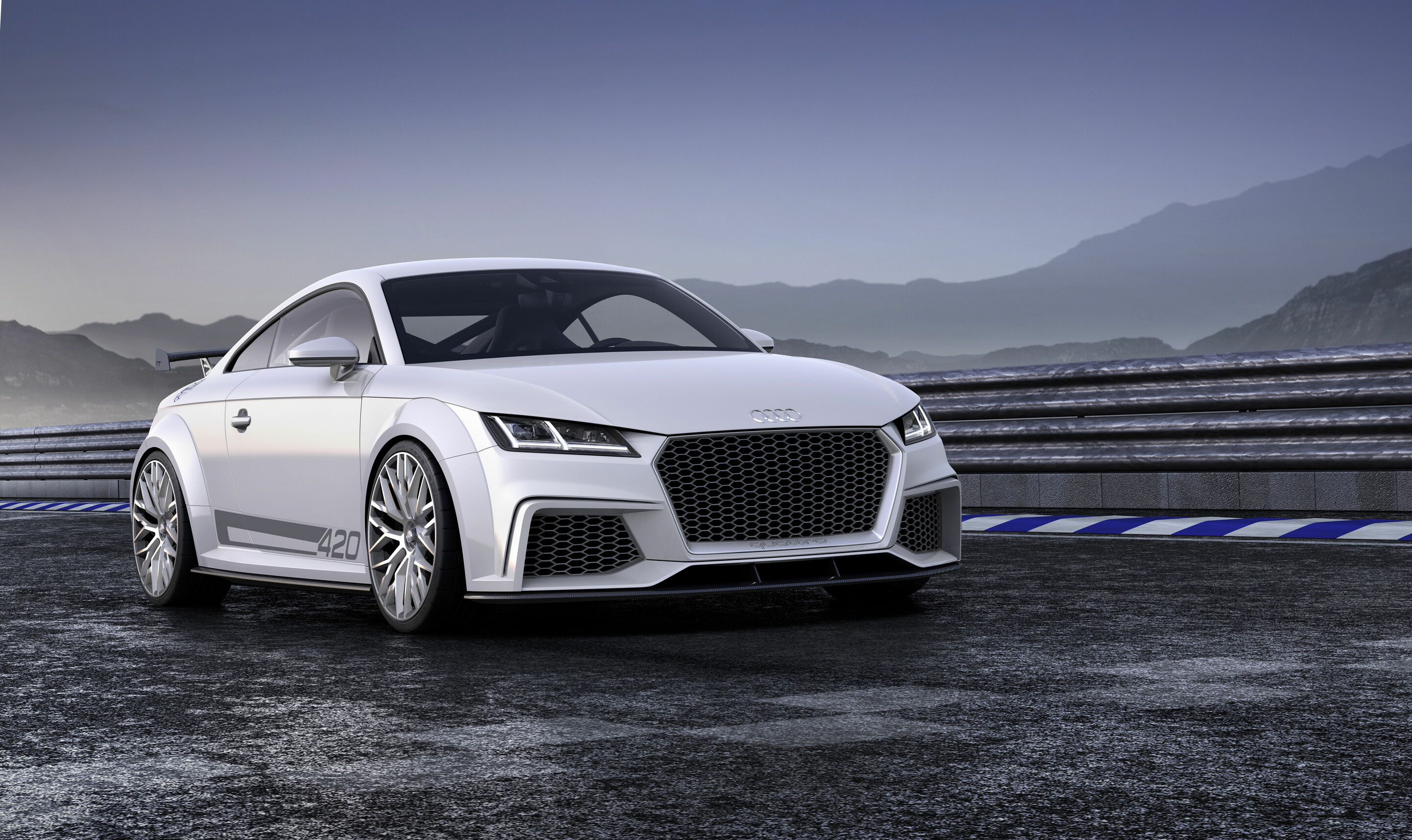Audi TT quattro sport concept (2014) - Static photo