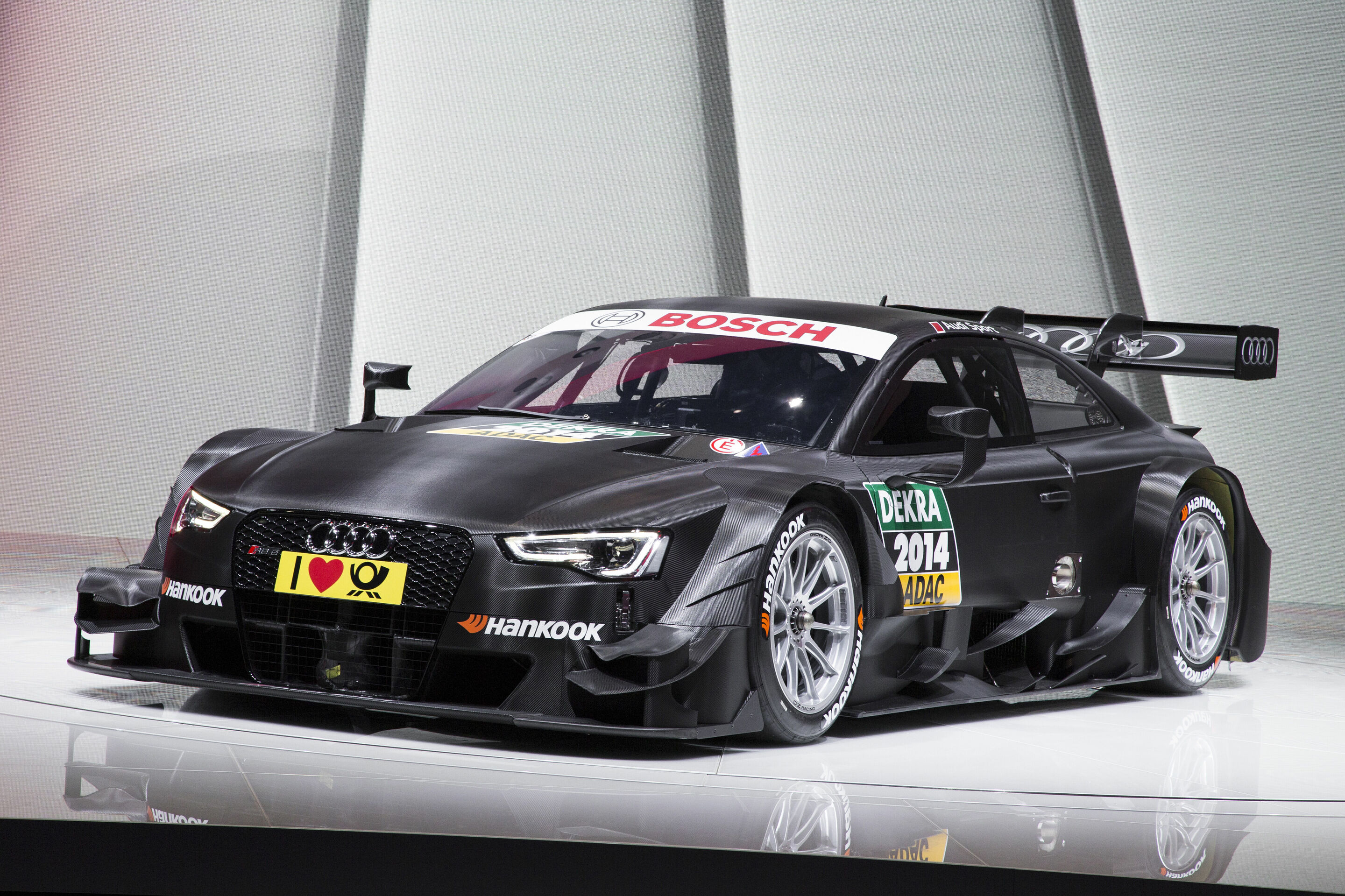 Weltpremiere des neuen Audi RS 5 DTM in Genf