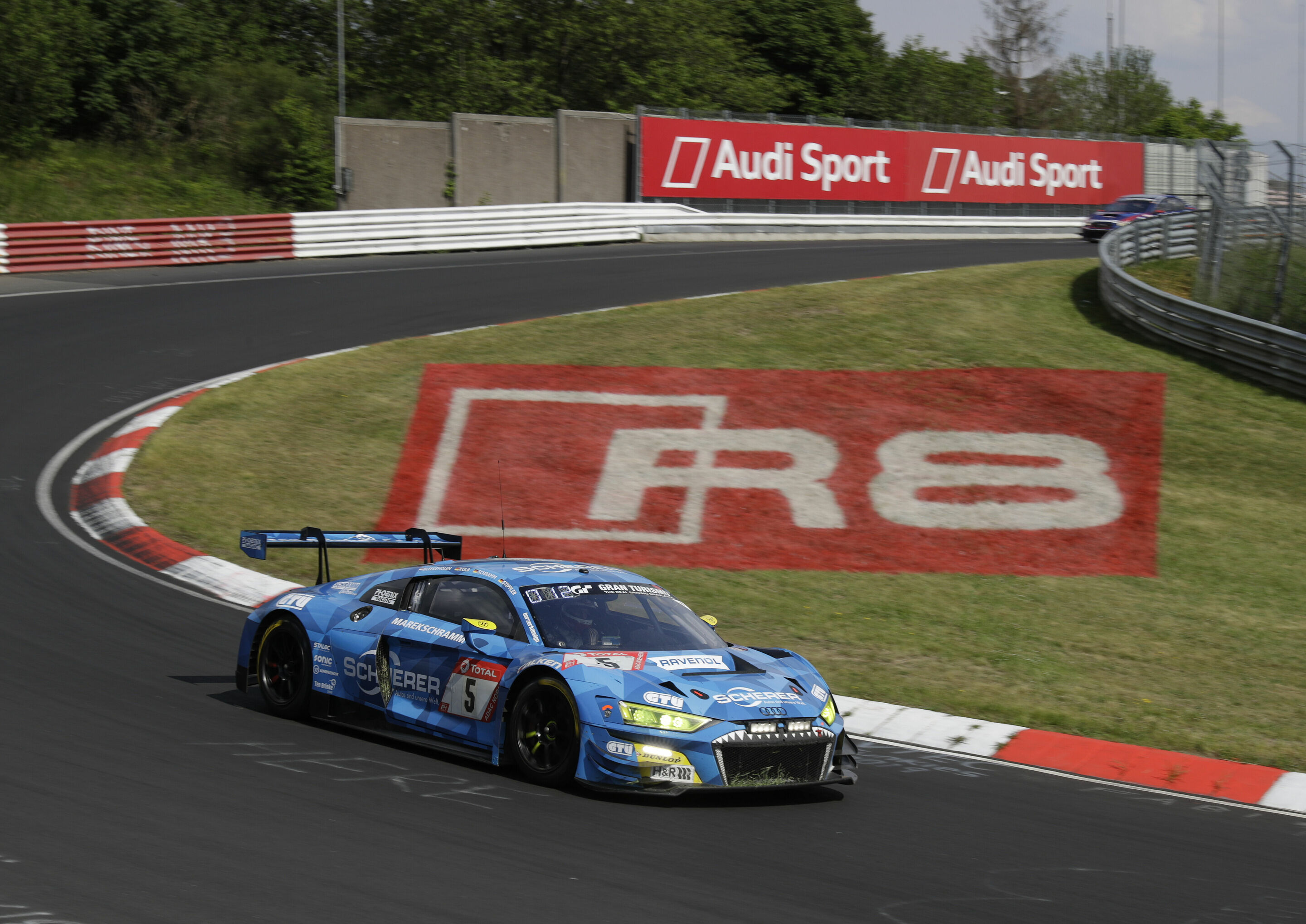 24h Nürburgring 2019 - Audi R8 LMS #5 (Phoenix Racing), Jeroen Bleekemolen/Vincent Kolb/Kim-Luis Schramm/Frank Stippler