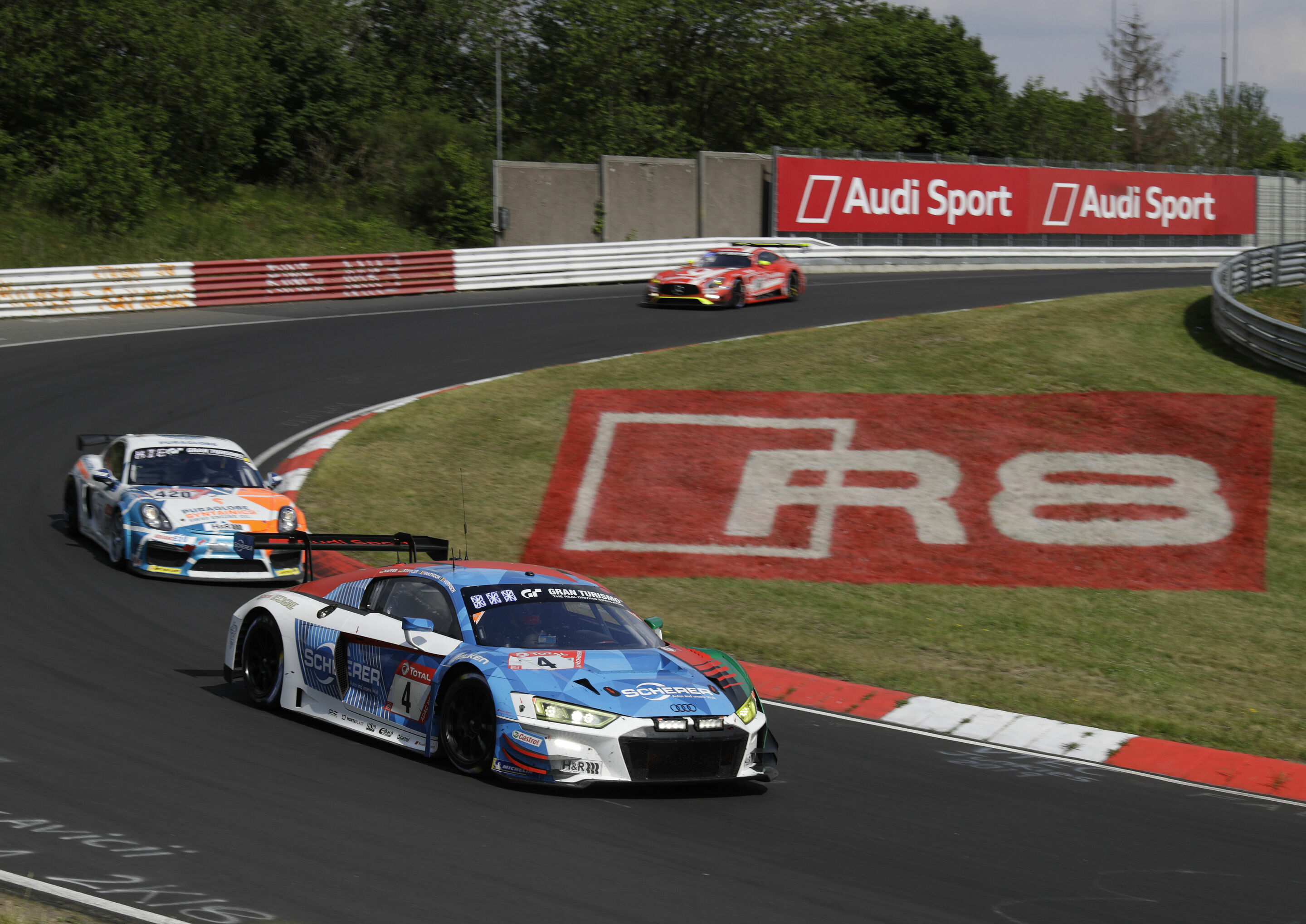 24h Nürburgring 2019 - Audi R8 LMS #4 (Audi Sport Team Phoenix), Pierre Kaffer/Frank Stippler/Dries Vanthoor/Frédéric Vervisch
