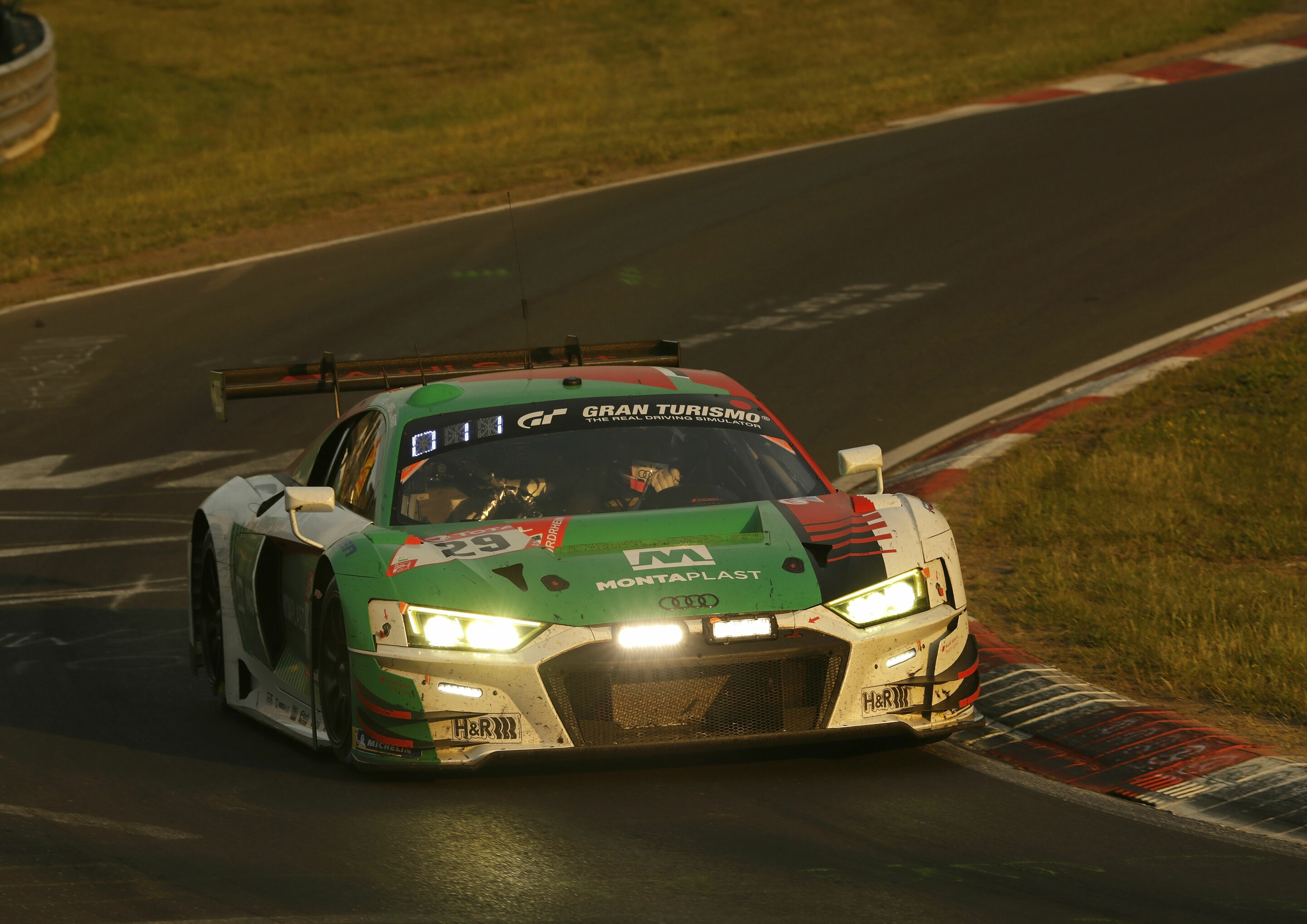 24h Nürburgring 2019 - Audi R8 LMS #29 (Audi Sport Team Land), Christopher Haase/Kelvin van der Linde/Christopher Mies/René Rast