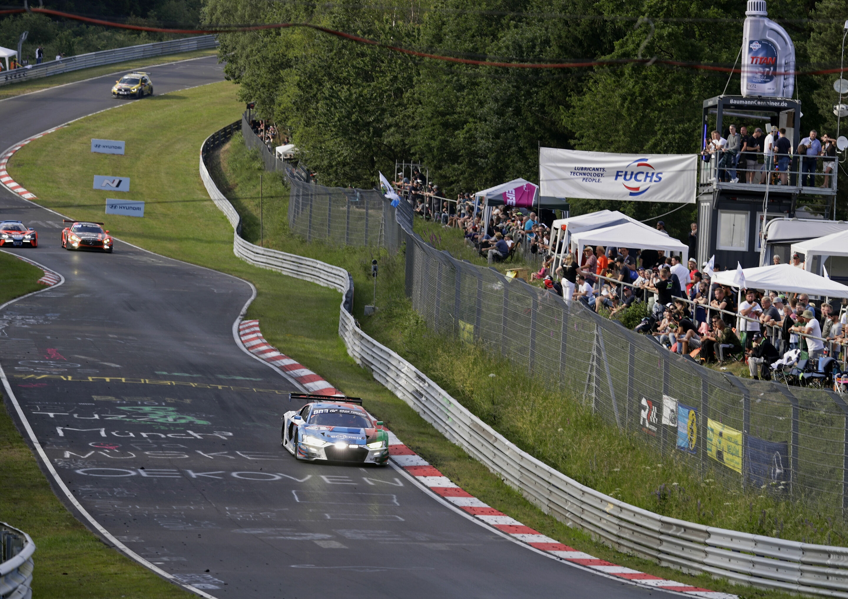 24h Nürburgring 2019 - Audi R8 LMS #4 (Audi Sport Team Phoenix), Pierre Kaffer/Frank Stippler/Dries Vanthoor/Frédéric Vervisch