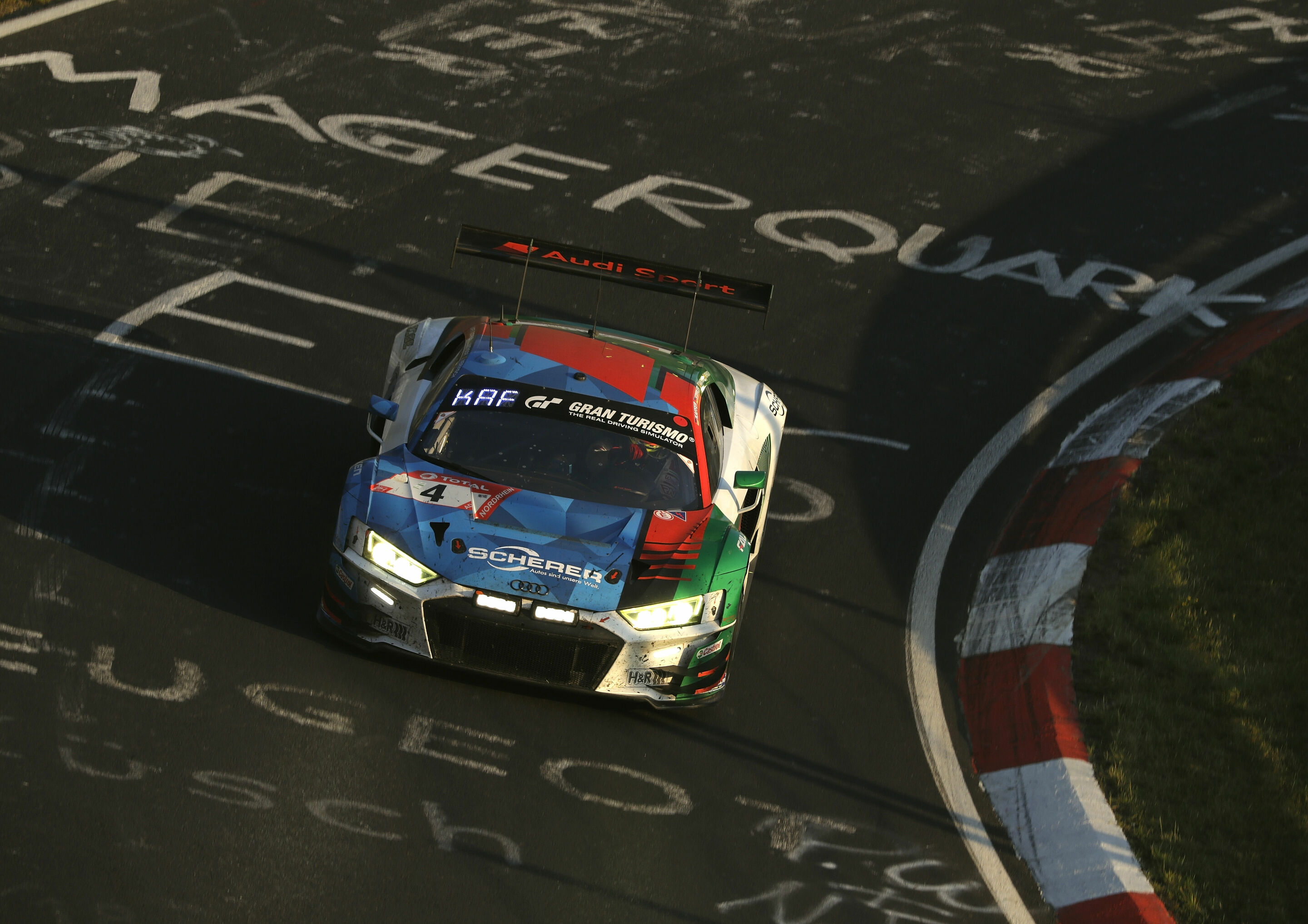 24h Nürburgring 2019 - Audi R8 LMS #4 (Audi Sport Team Phoenix), Pierre Kaffer/Frank Stippler/Dries Vanthoor/Frédéric Vervisch