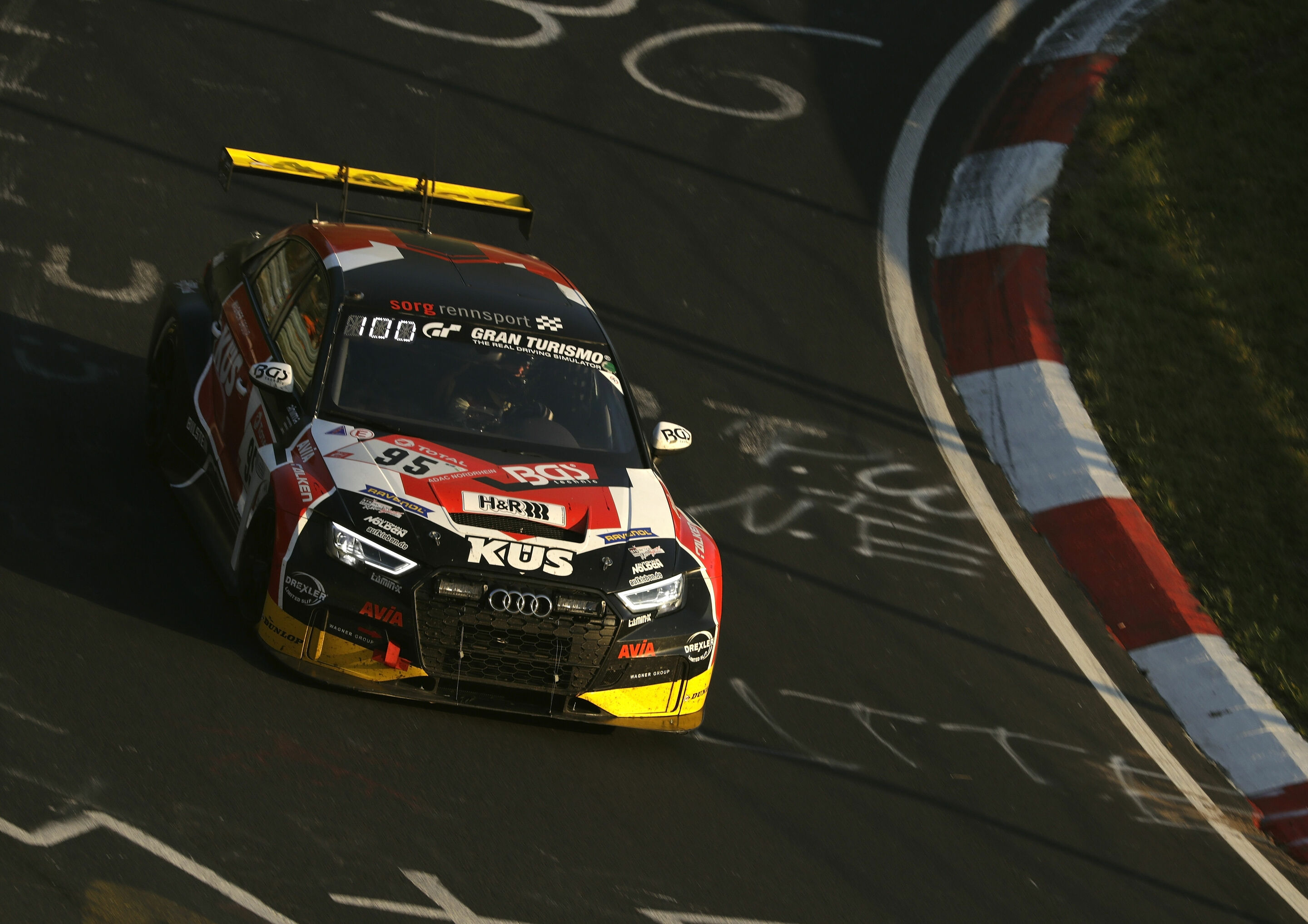24h Nürburgring 2019 - Audi RS 3 LMS #95 (Team Avia Sorg Rennsport), Peter Haener/Christoph Hewer/Rudi Speich/Roland Waschkau