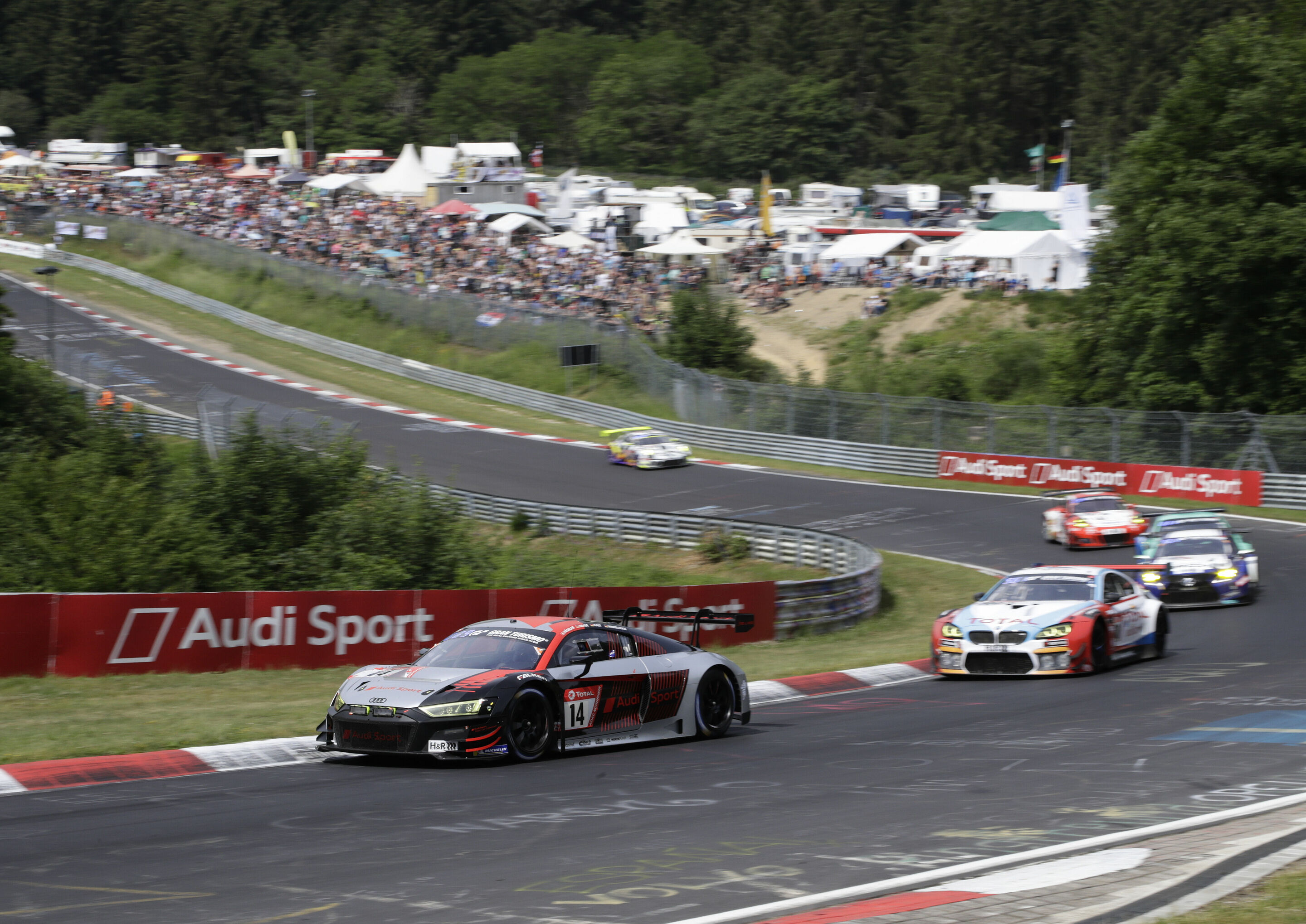 24h Nürburgring 2019 - Audi R8 LMS #14 (Audi Sport Team Car Collection), Christopher Haase/Marcel Fässler/René Rast/Markus Winkelhock