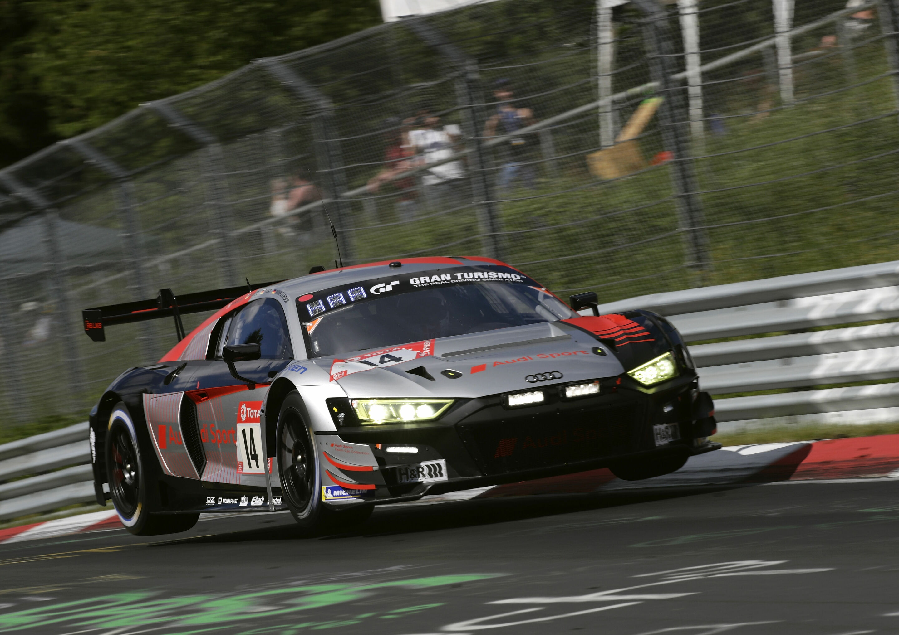 24h Nürburgring 2019 - Audi R8 LMS #14 (Audi Sport Team Car Collection), Christopher Haase/Marcel Fässler/René Rast/Markus Winkelhock
