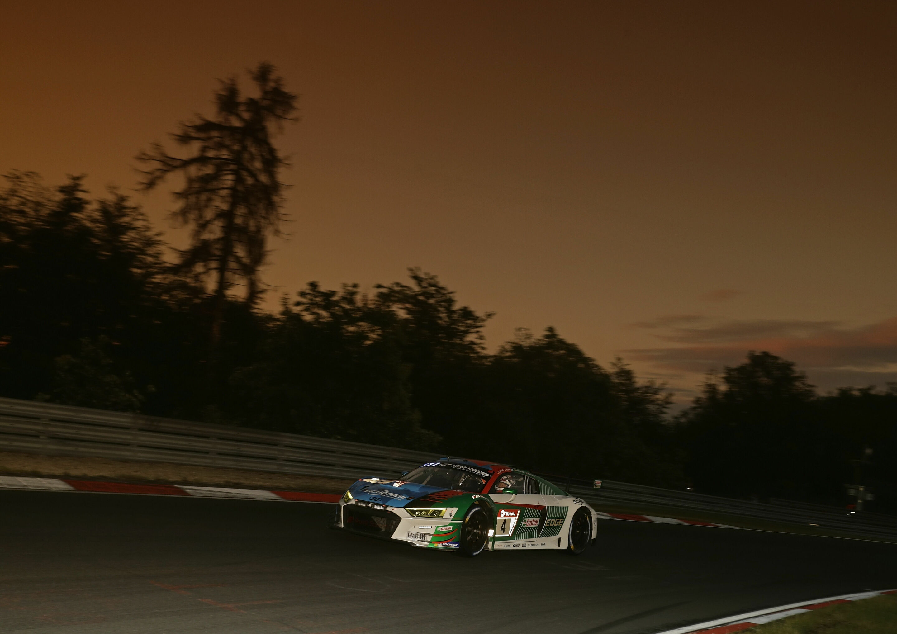 24h Nürburgring 2019 - Audi R8 LMS #4 (Audi Sport Team Phoenix), Pierre Kaffer/Frank Stippler/Dries Vanthoor/Frédéric Vervisch