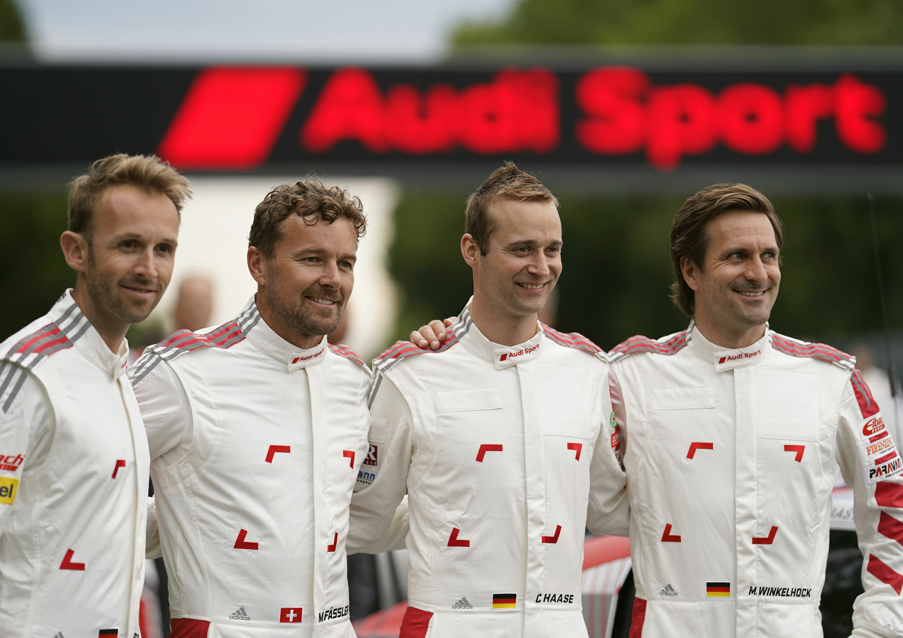24h Nürburgring 2019 - René Rast, Marcel Fässler, Christopher Haase, Markus Winkelhock