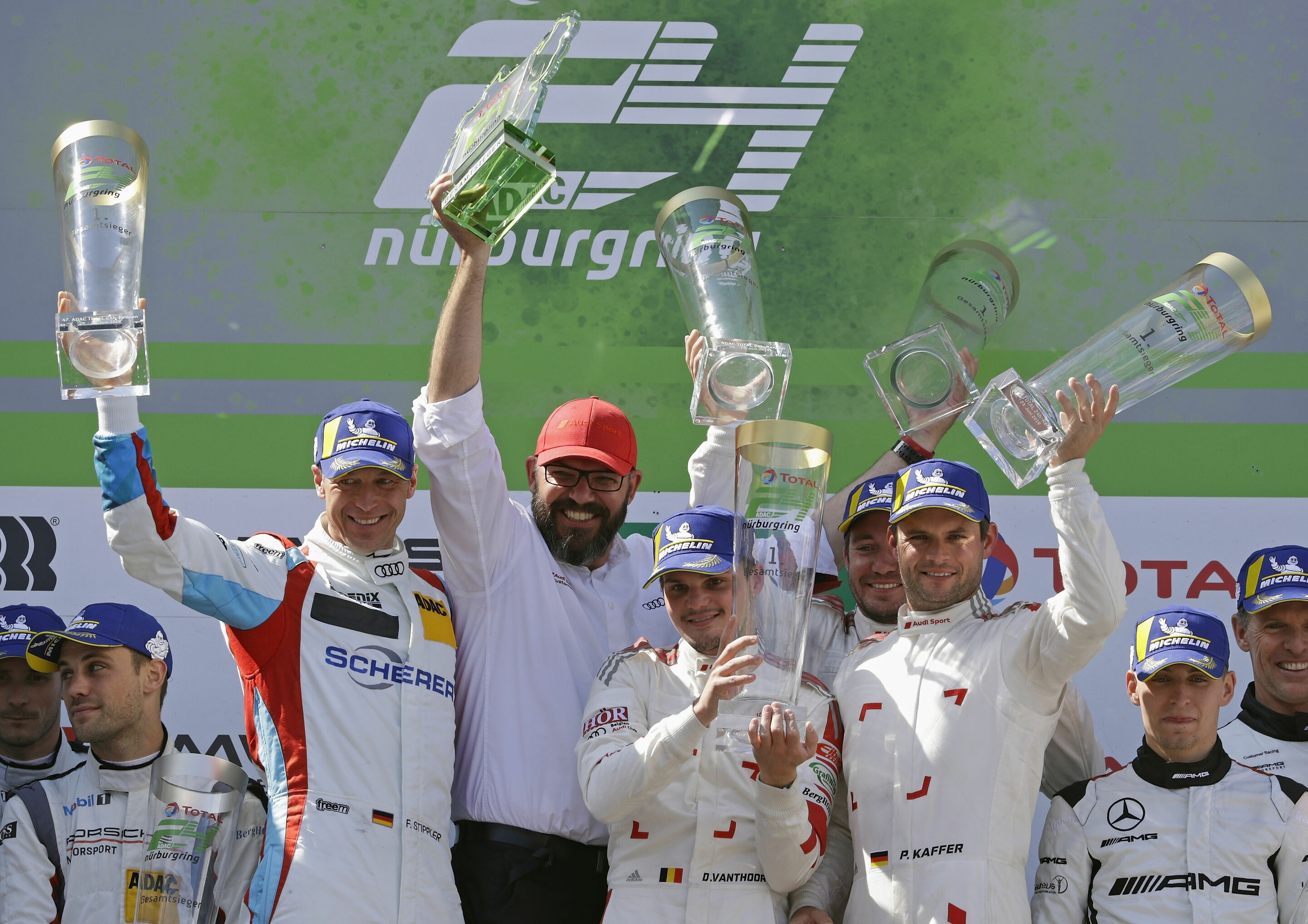 24h Nürburgring 2019 - Frank Stippler, Chris Reinke, Dries Vanthoor, Frédéric Vervisch, Pierre Kaffer