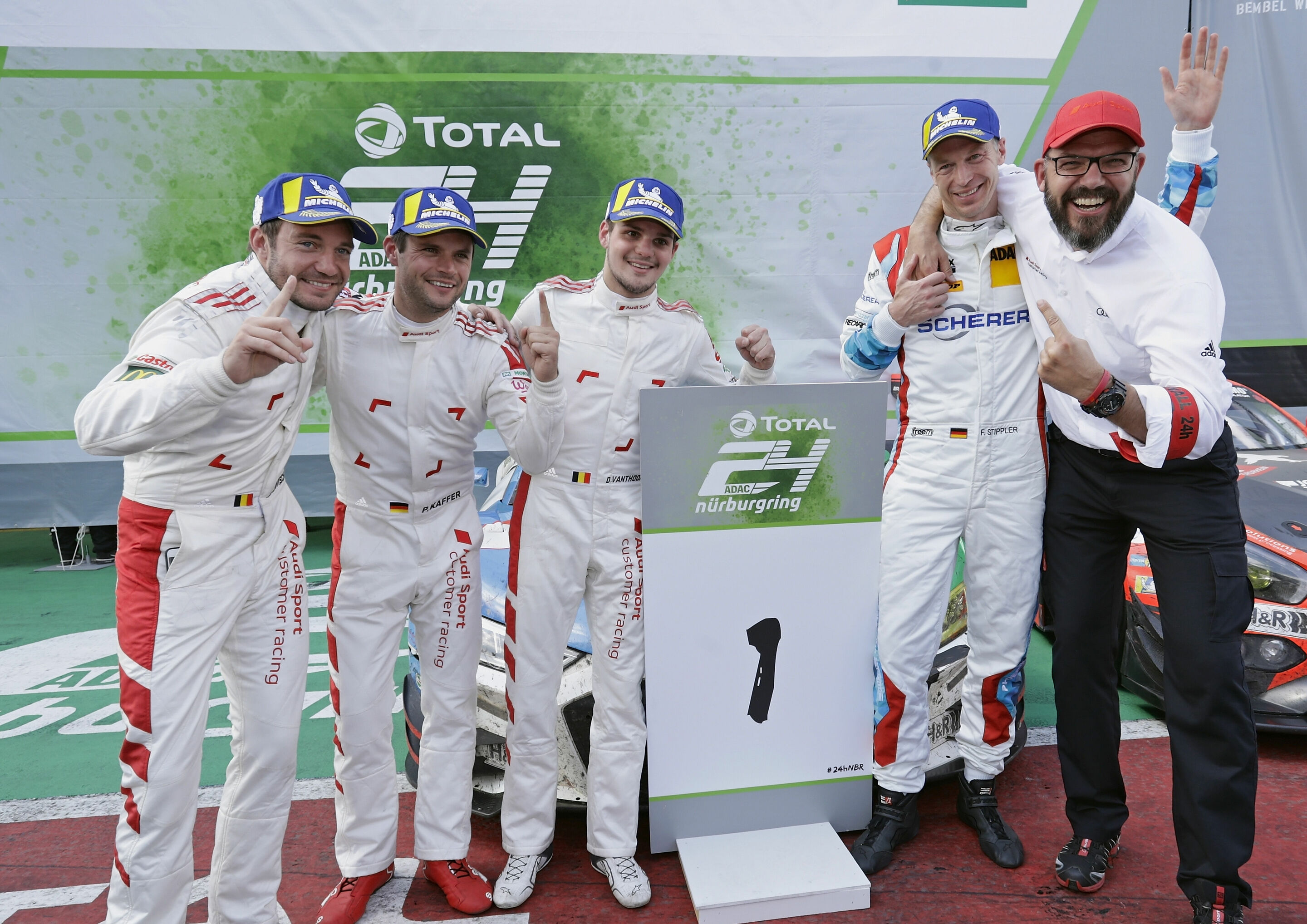 24h Nürburgring 2019 - Frédéric Vervisch, Pierre Kaffer, Dries Vanthoor, Frank Stippler, Chris Reinke