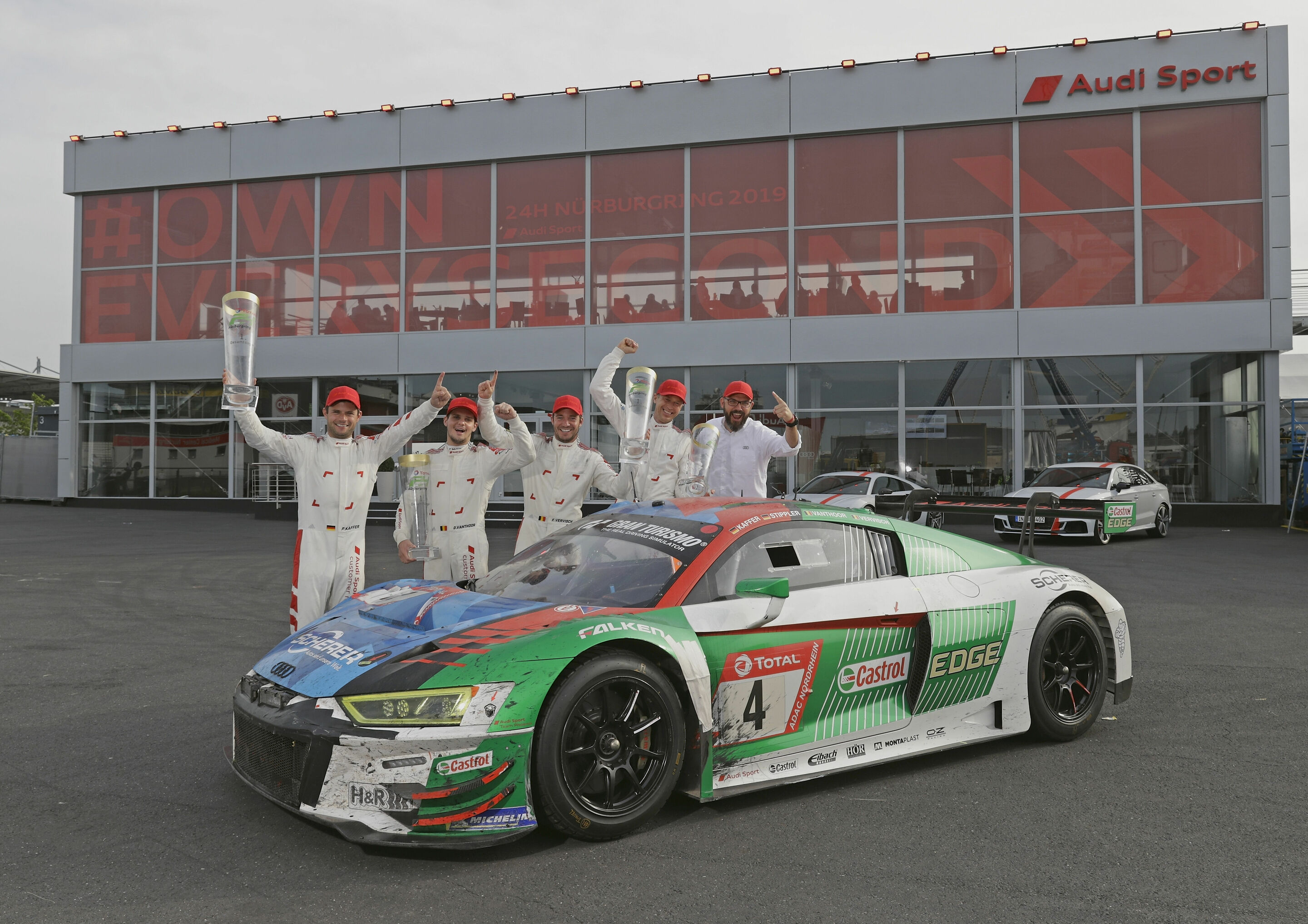 24h Nürburgring 2019 - Pierre Kaffer, Dries Vanthoor, Frédéric Vervisch, Frank Stippler, Chris Reinke
