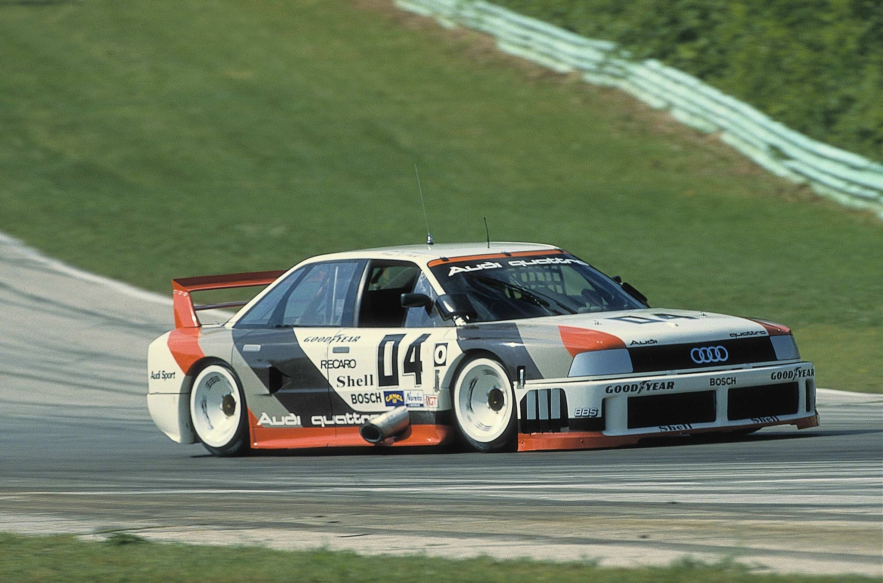 Mit Klassikern beim Goodwood Festival of Speed - Audi 90 quattro IMSA-GTO