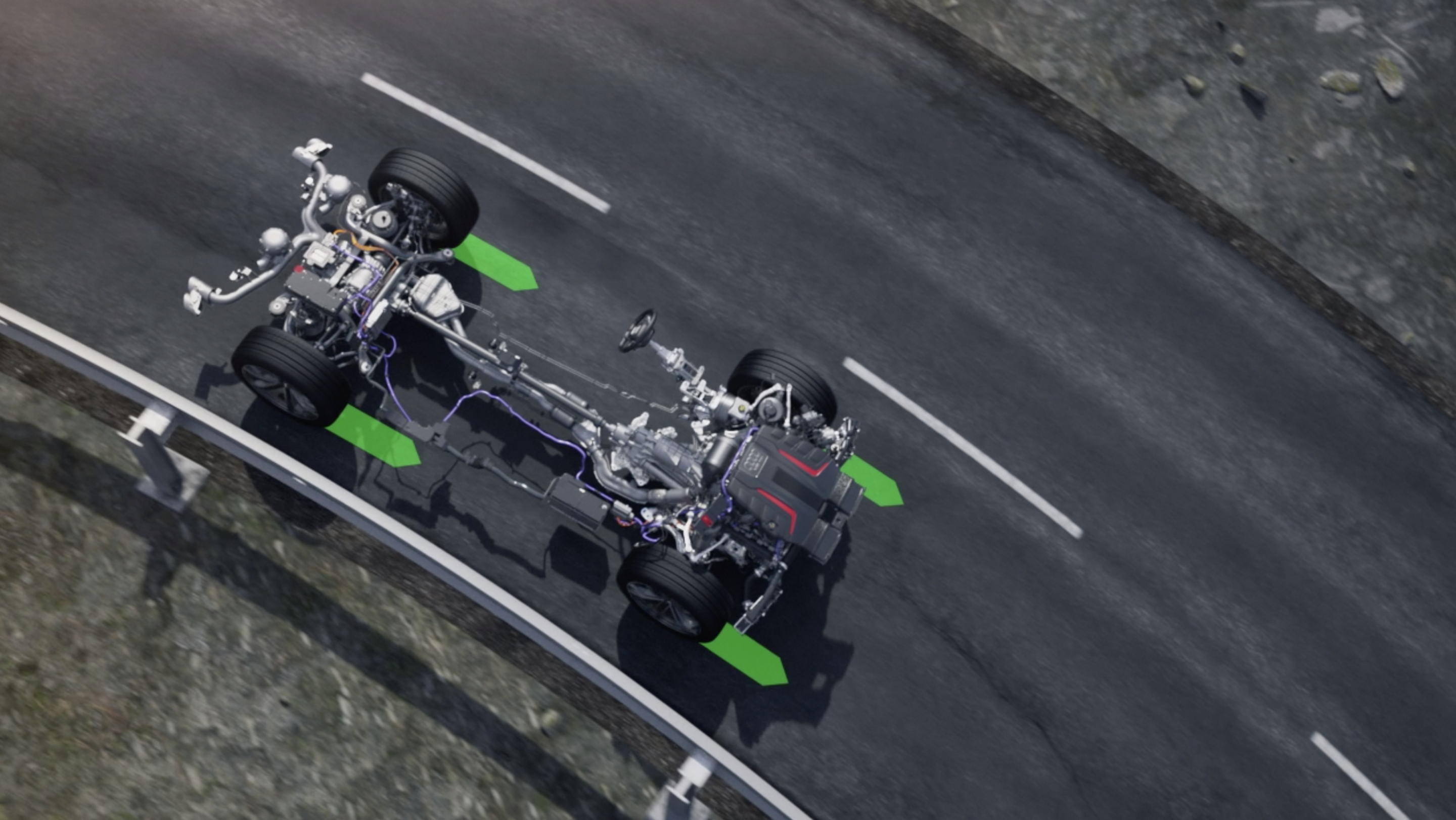SQ8 Sportfahrwerk - SQ8 EAV MHEV Animation