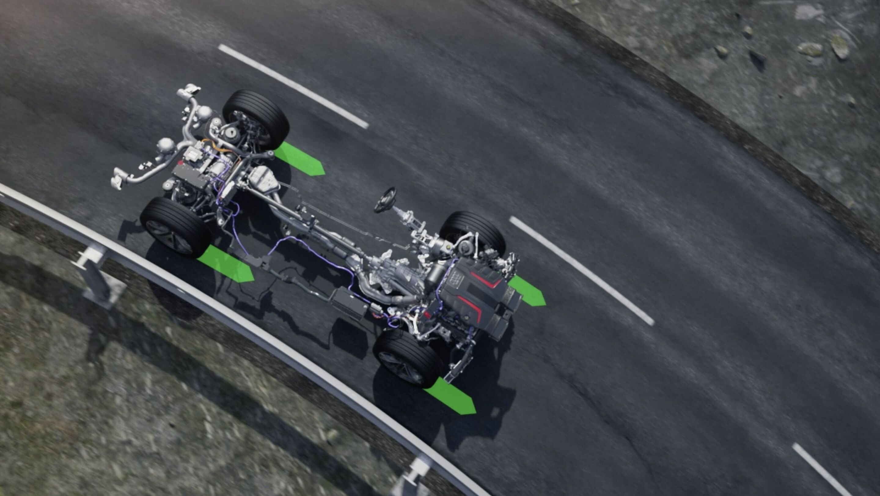 SQ8 Sportfahrwerk - SQ8 EAV MHEV Animation