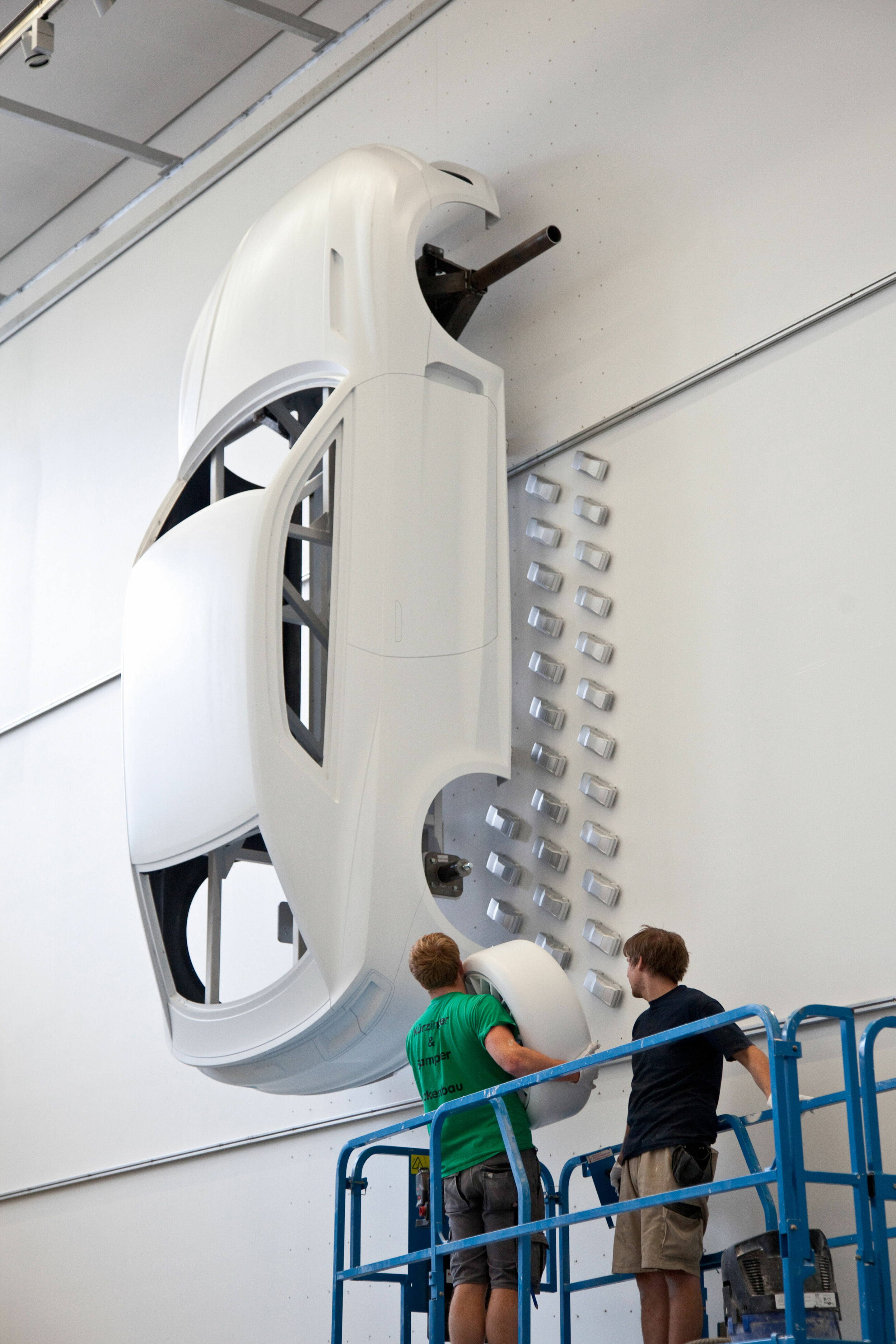 Audi guesting at the Pinakothek der Moderne - Bildup Installation