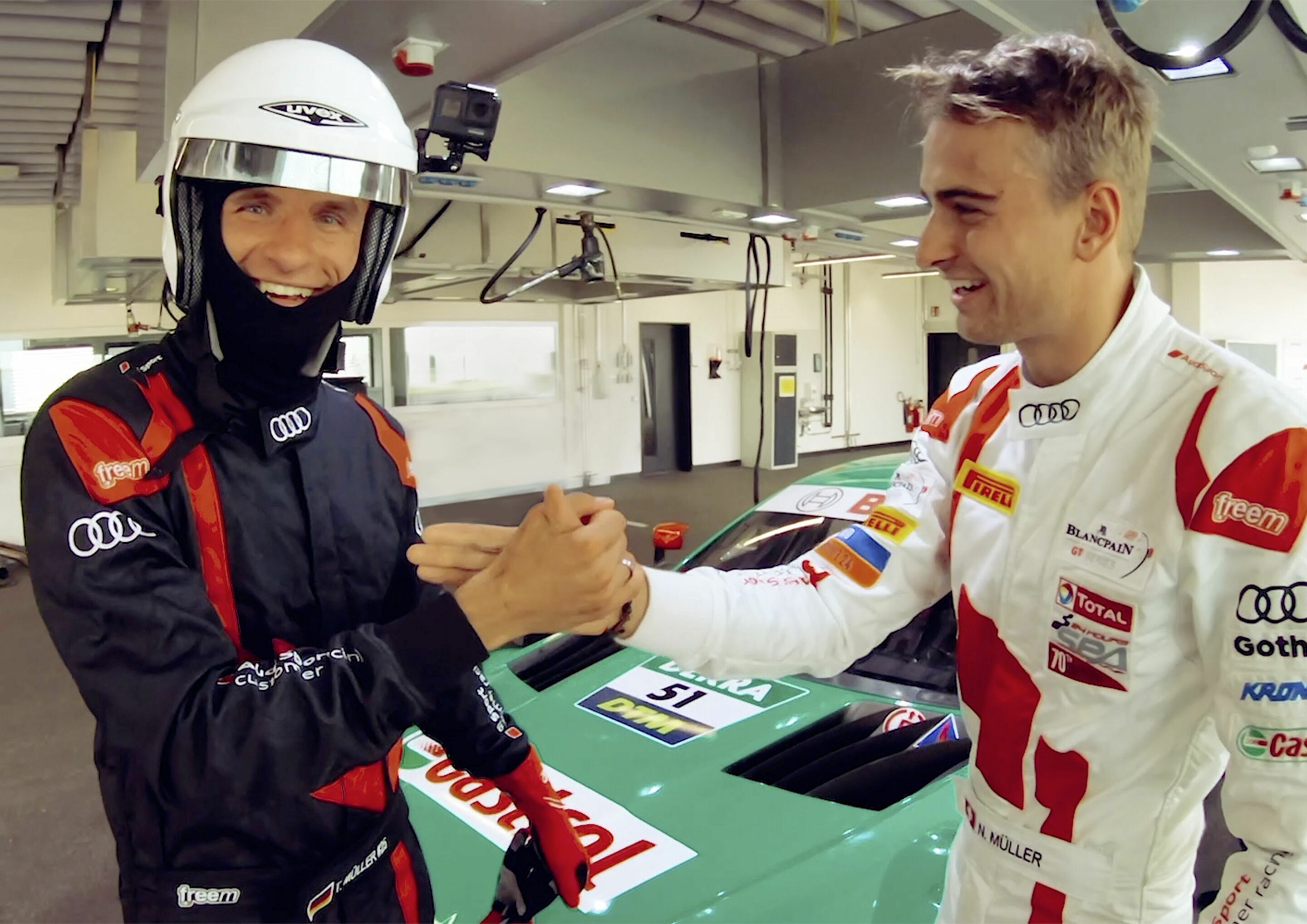 DTM 2019 - Thomas Müller, Nico Müller (Source: Youtube/Thomas Müller)