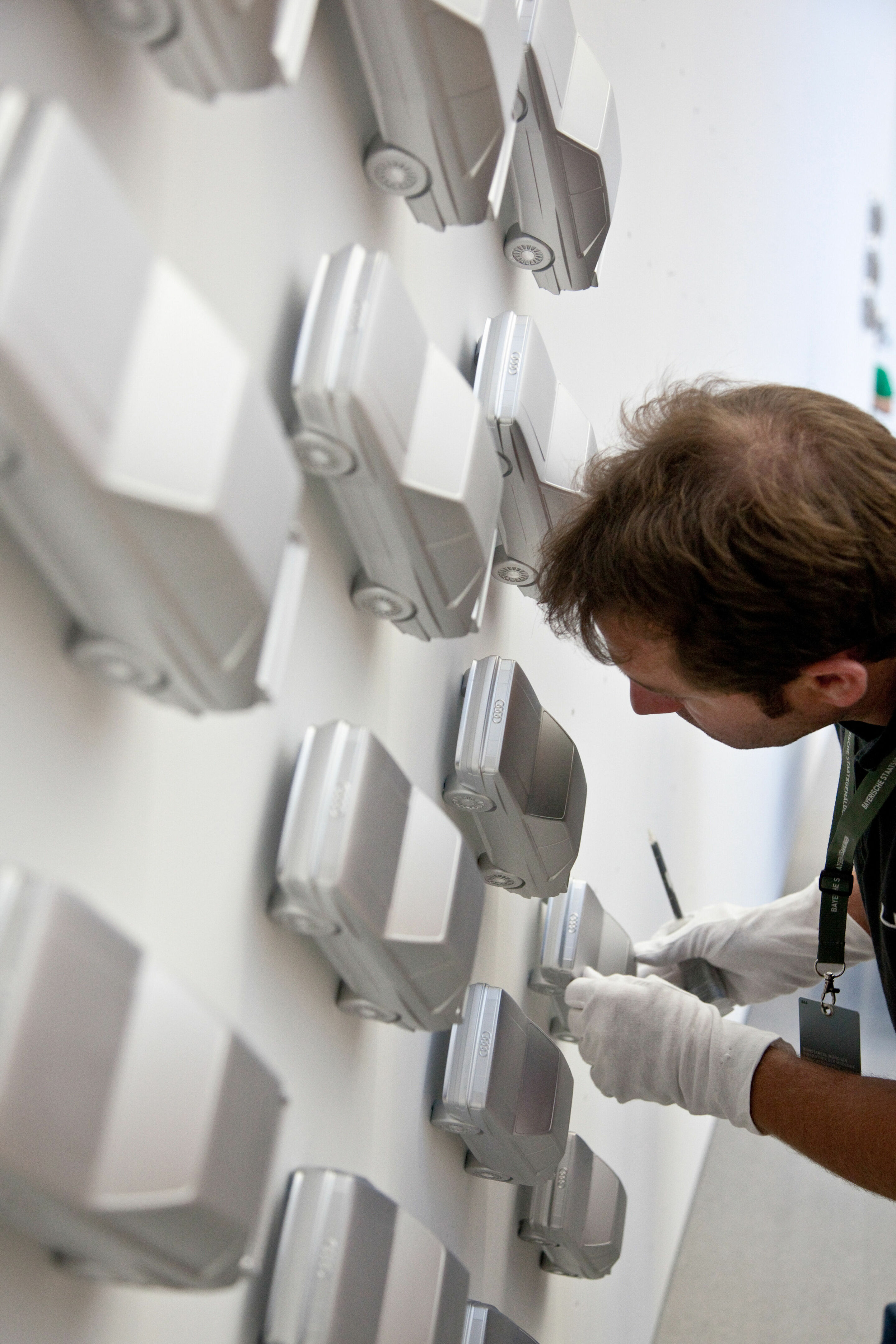 Audi guesting at the Pinakothek der Moderne - Bildup Installation