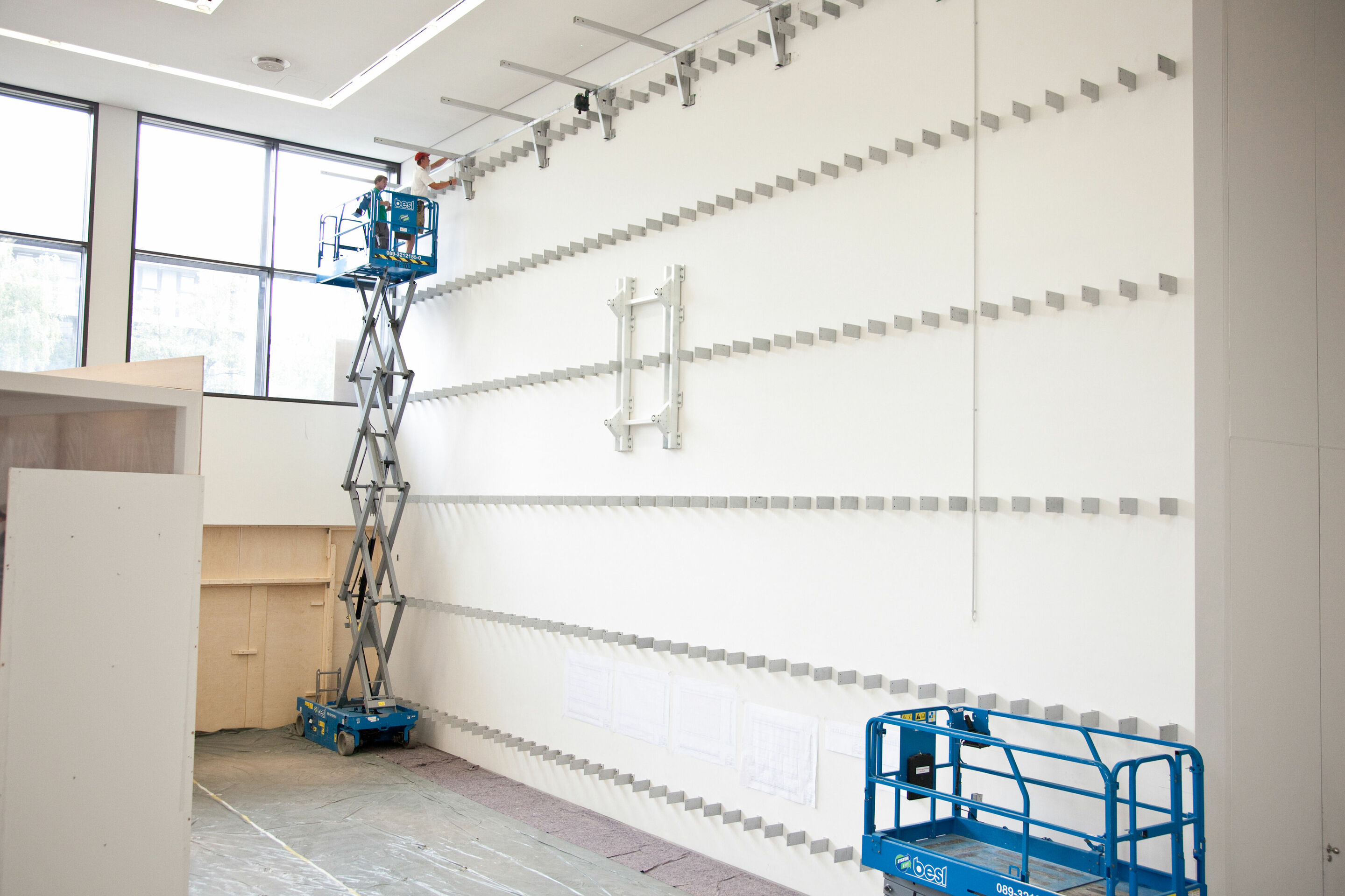 Audi guesting at the Pinakothek der Moderne - Bildup Installation