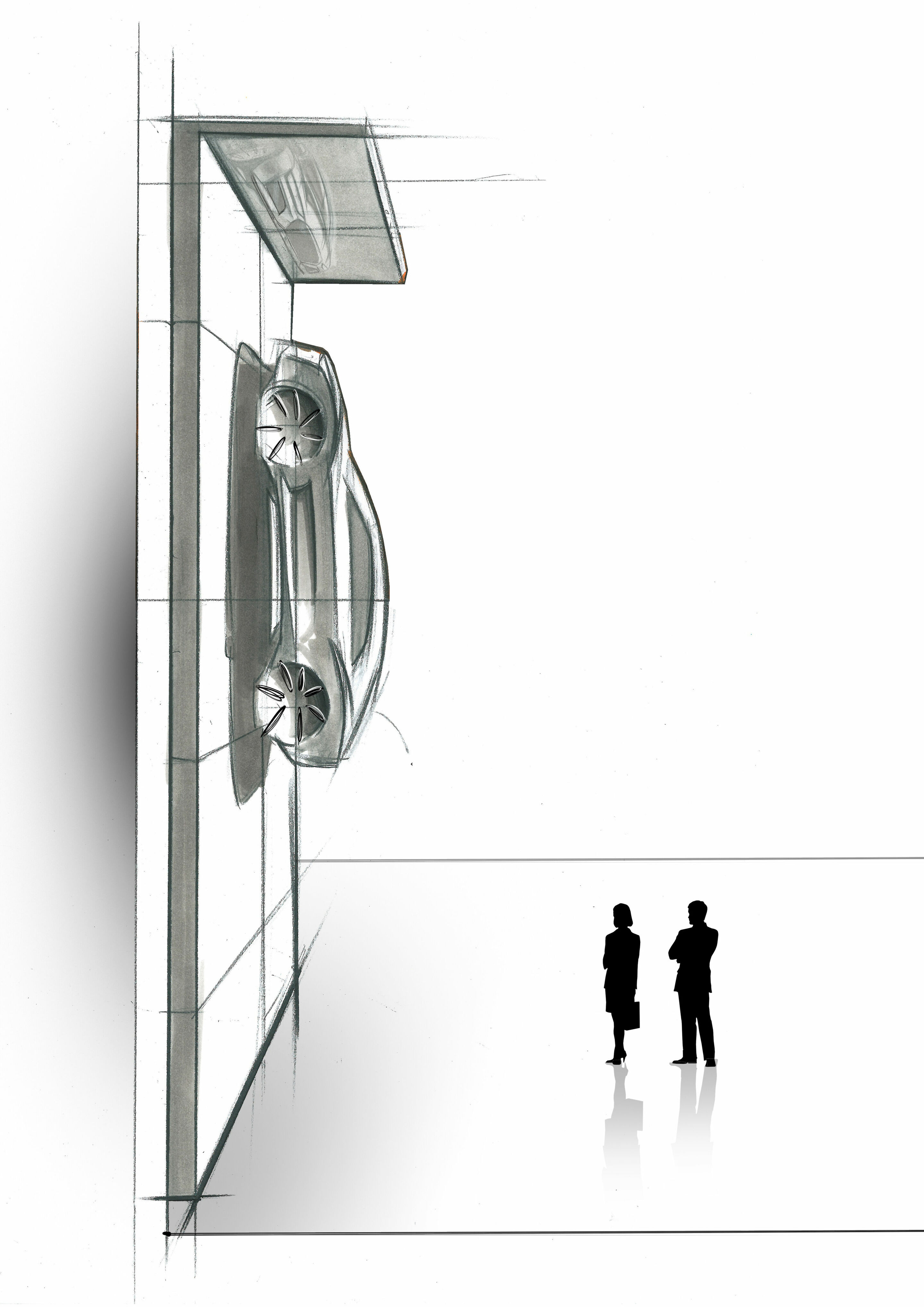 Audi zu Gast in der Pinakothek der Moderne - Inszenierung Pinakothek