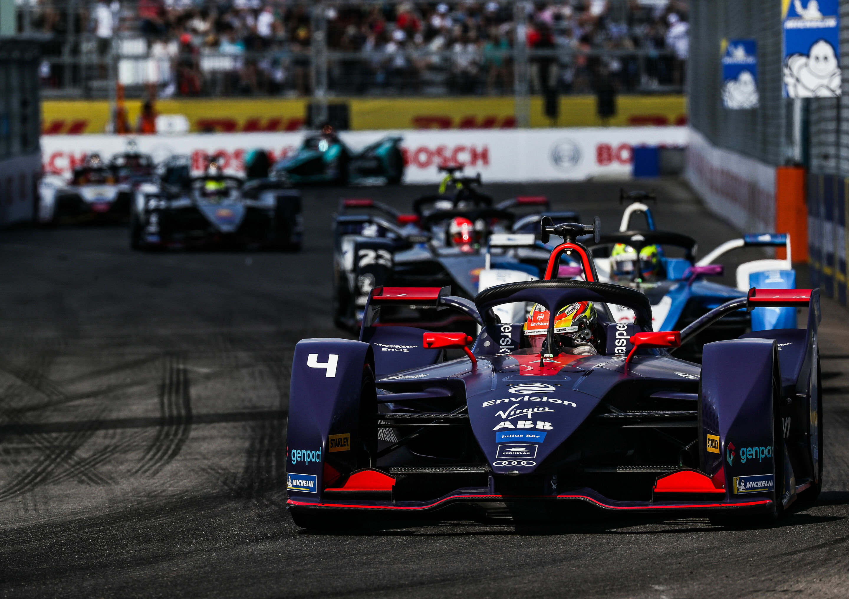 Formel E, New York E-Prix 2019 - Audi e-tron FE05 #04 (Envision Virgin Racing), Robin Frijns