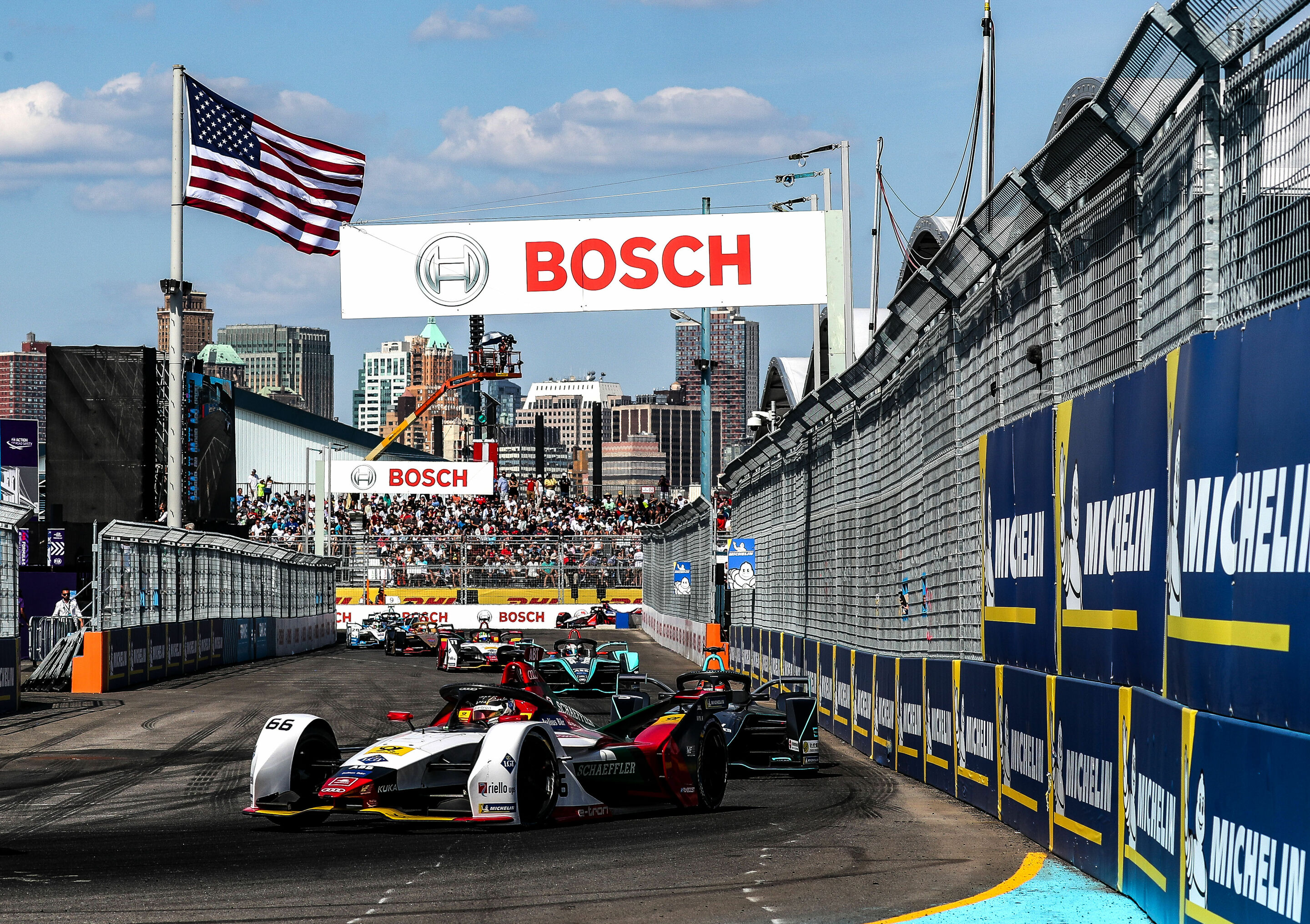 Formel E, New York E-Prix 2019 - Audi e-tron FE05 #66 (Audi Sport ABT Schaeffler), Daniel Abt