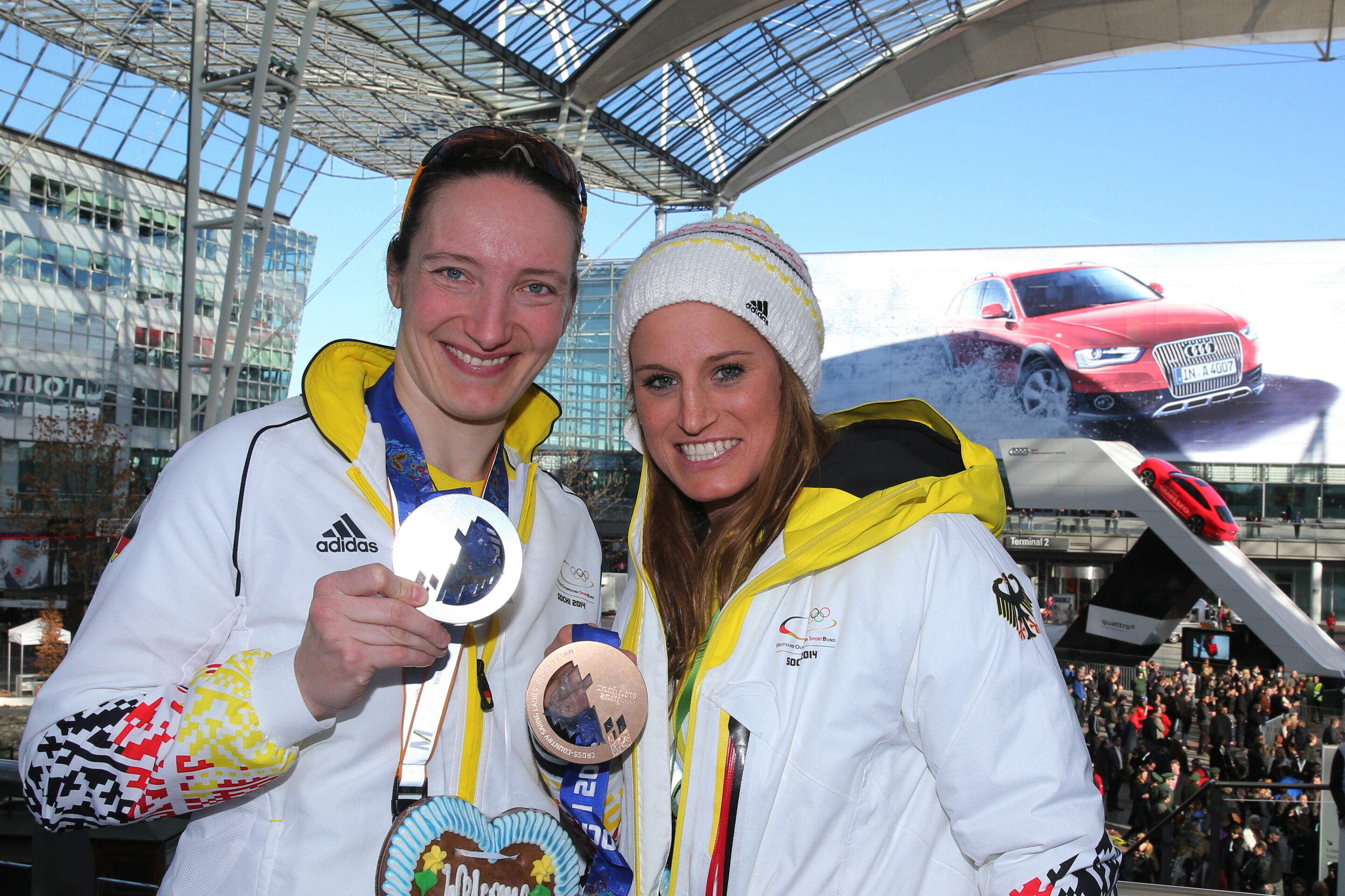 Tatjana Hüfner und Nicole Fessel