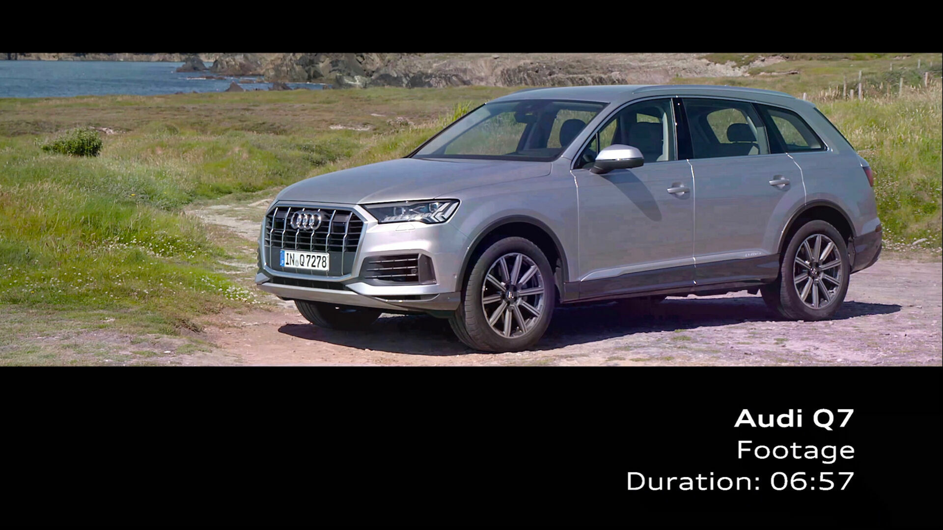 Audi Q7 Florettsilber (Footage) - Audi Q7 Florettsilber (Footage)