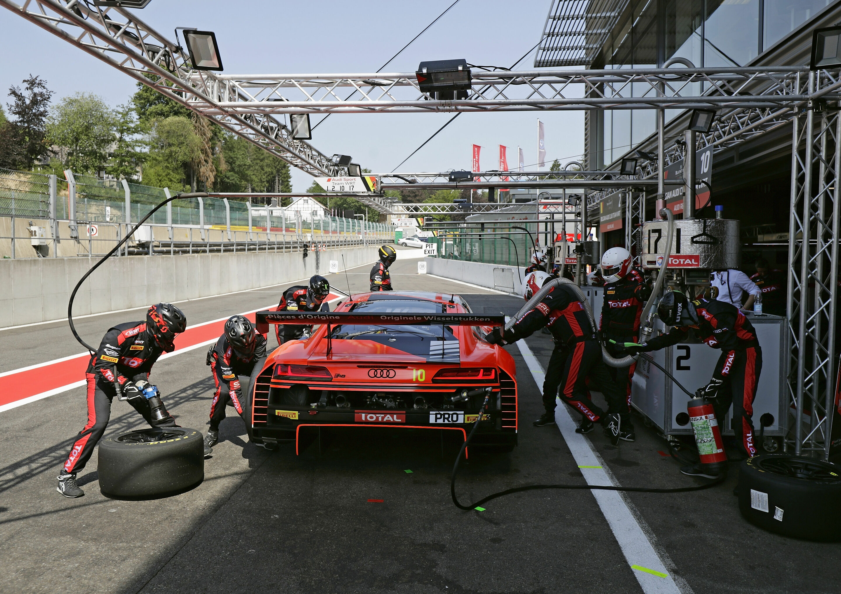 24h Spa 2019 - Audi R8 LMS #10 (Belgian Audi Club Team WRT), Rik Breukers/Norman Nato/Charles Weerts