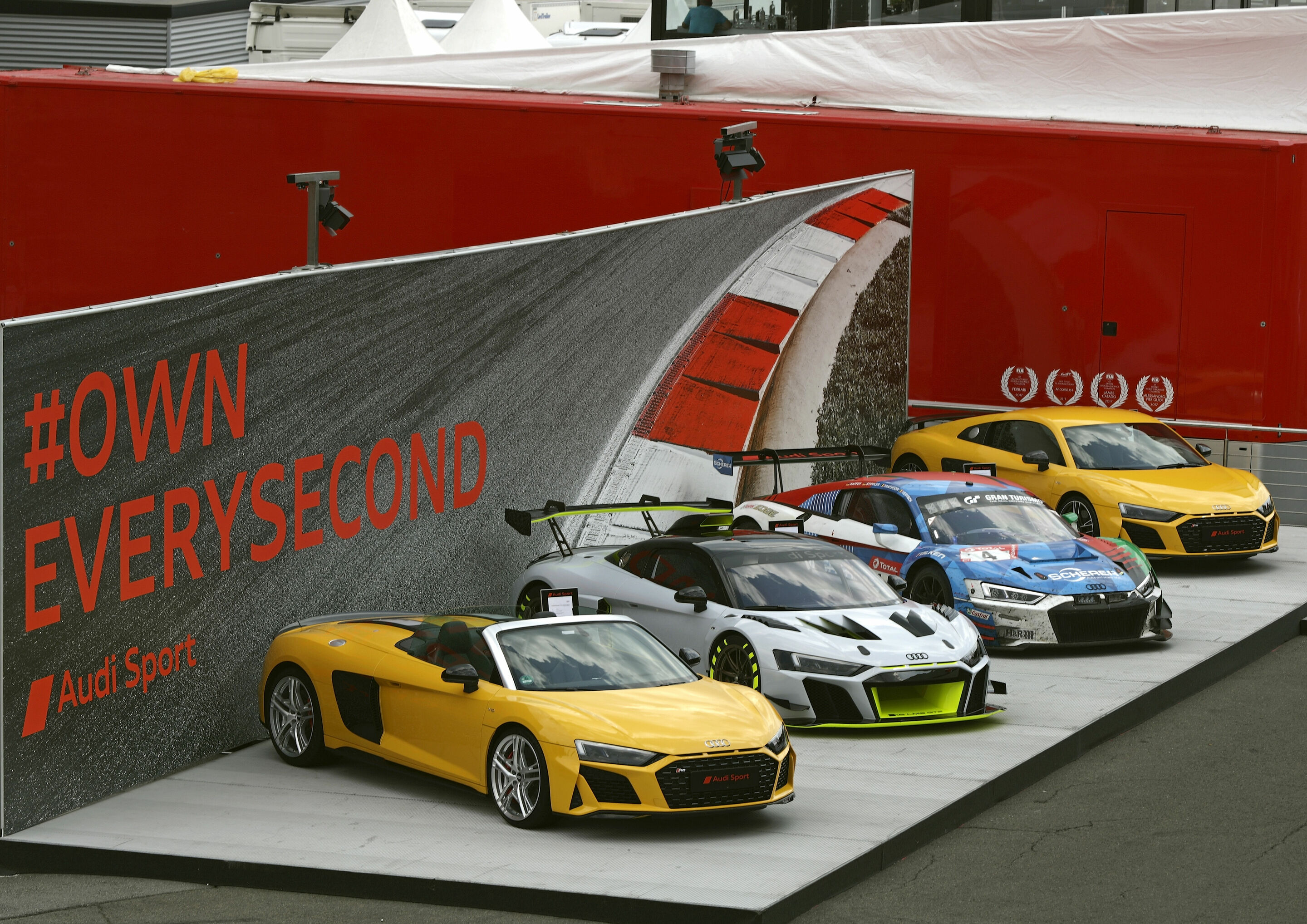 24h Spa 2019 - Audi R8 LMS GT2, Audi R8 LMS #4 (Audi Sport Team Phoenix)