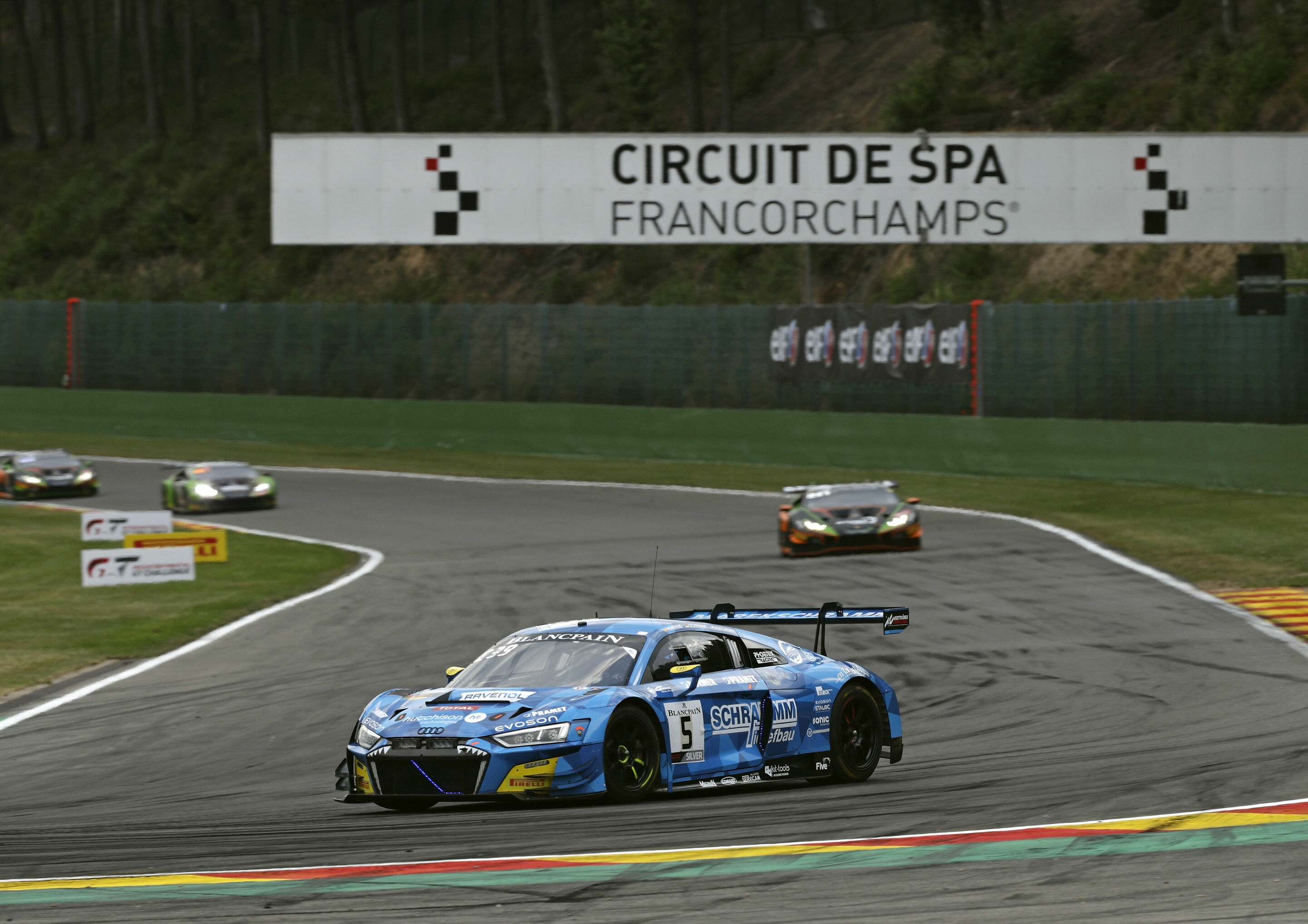 24h Spa 2019 - Audi R8 LMS #5 (Phoenix Racing), Finlay Hutchison/Ivan Pareras/Kim-Luis Schramm