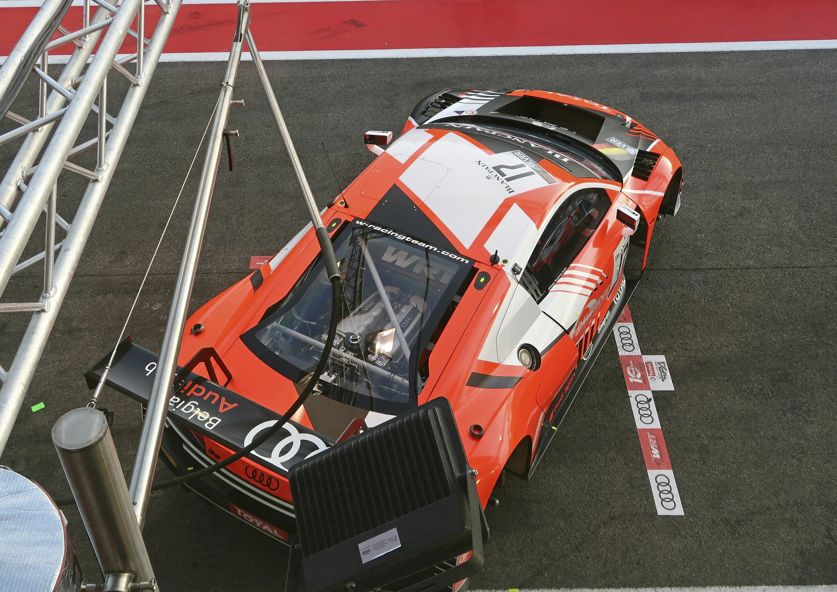 24h Spa 2019 - Audi R8 LMS #17 (Belgian Audi Club Team WRT), Shae Davies/Alex MacDowall/Paul Petit
