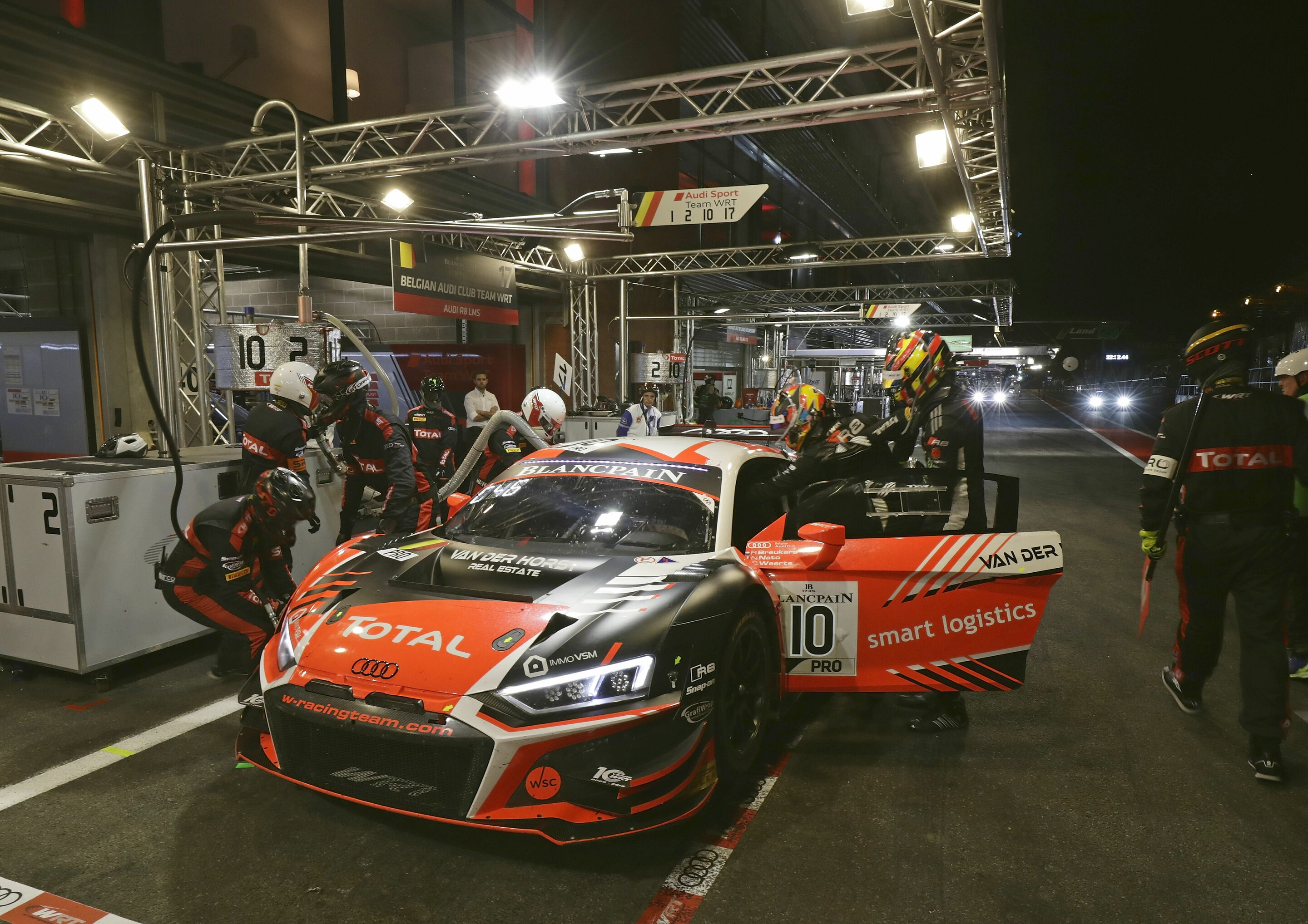 24h Spa 2019 - Audi R8 LMS #10 (Belgian Audi Club Team WRT), Rik Breukers/Norman Nato/Charles Weerts