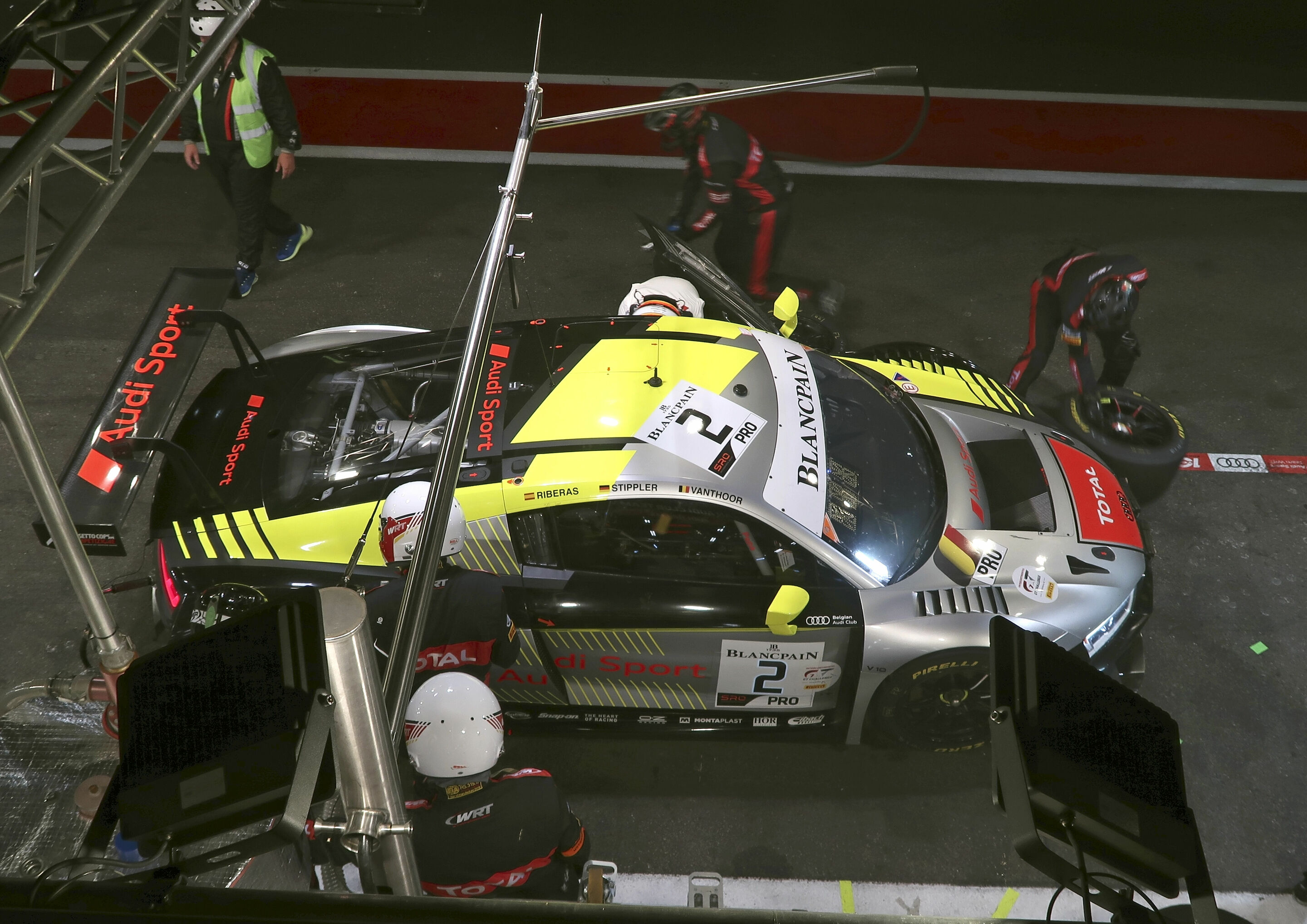 24h Spa 2019 - Audi R8 LMS #2 (Audi Sport Team WRT), Alex Riberas/Frank Stippler/Dries Vanthoor
