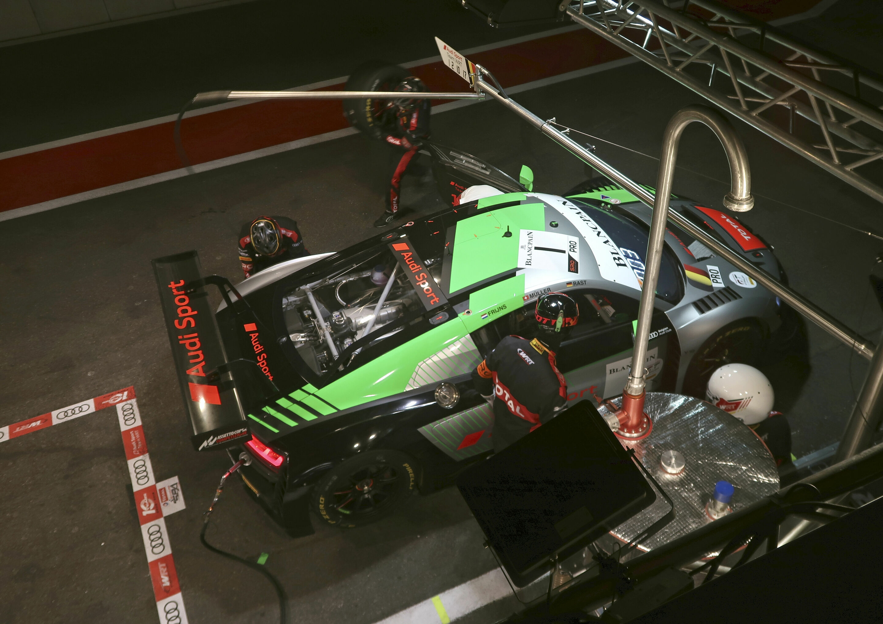 24h Spa 2019 - Audi R8 LMS #1 (Audi Sport Team WRT), Robin Frijns/Nico Müller/René Rast