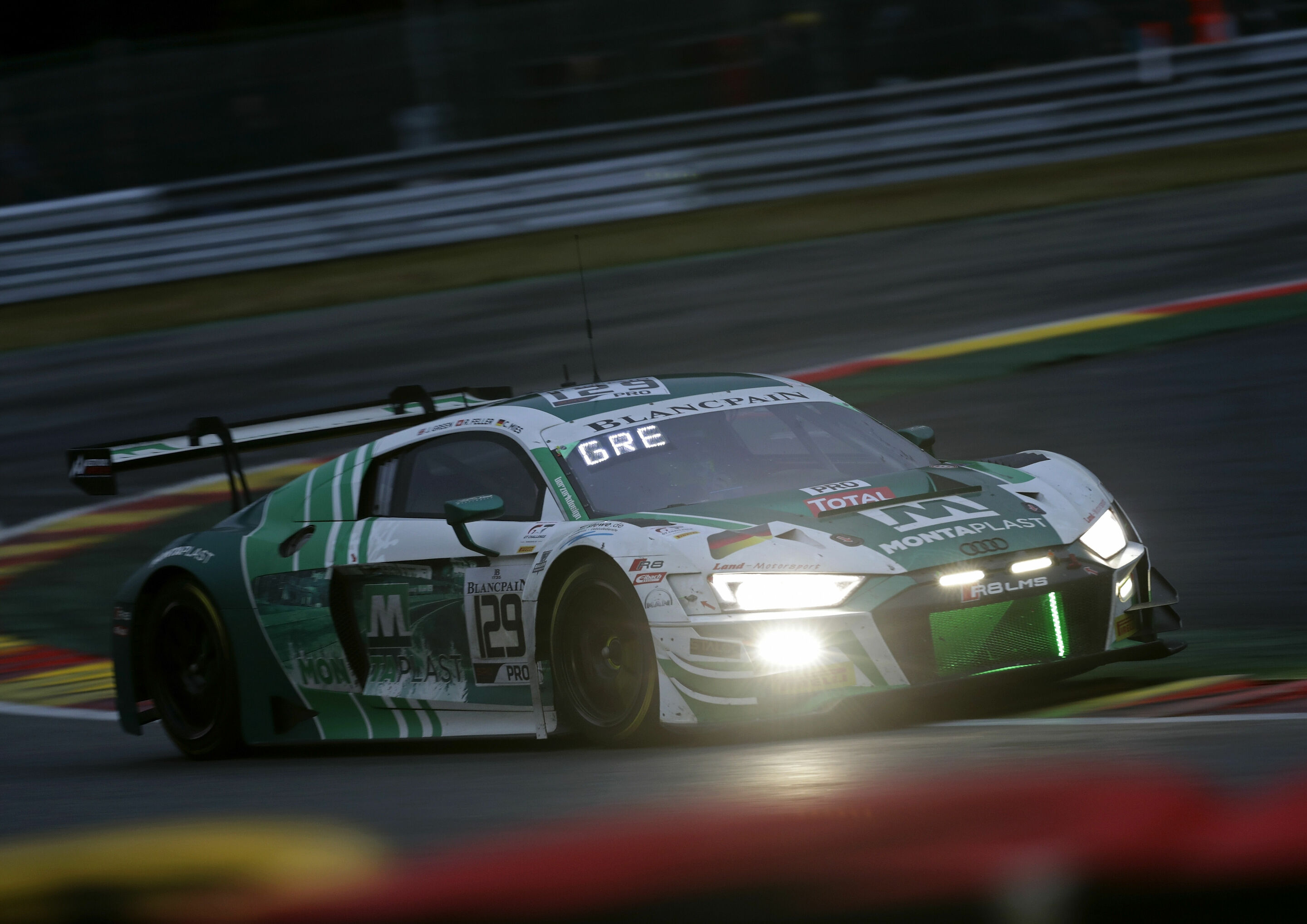 24h Spa 2019 - Audi R8 LMS #129 (Montaplast by Land-Motorsport), Ricardo Feller/Jamie Green/Christopher Mies