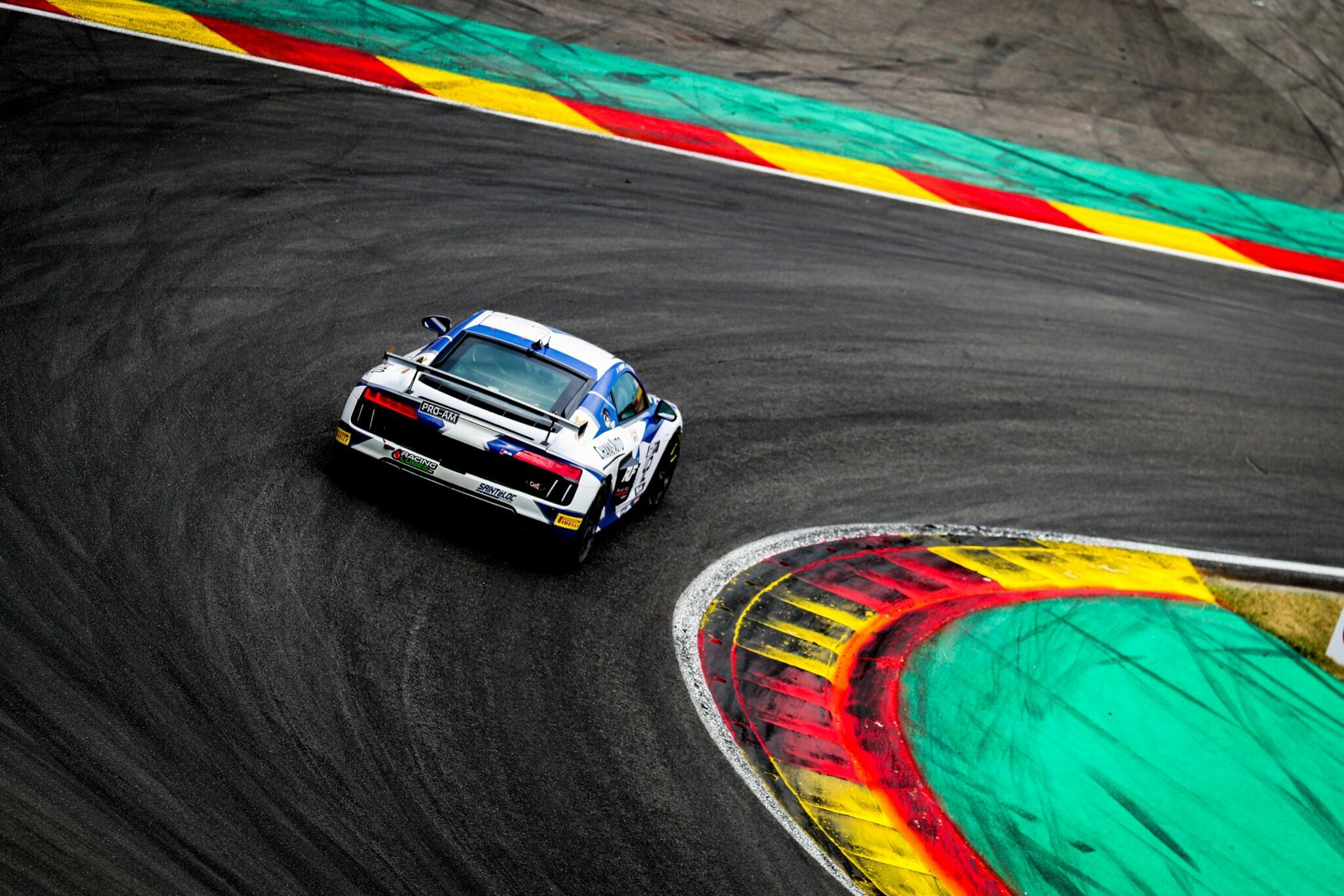 GT4 France 2019 - Audi R8 LMS GT4 #42 (Saintéloc Racing), Gregory Guilvert/Fabien Michal