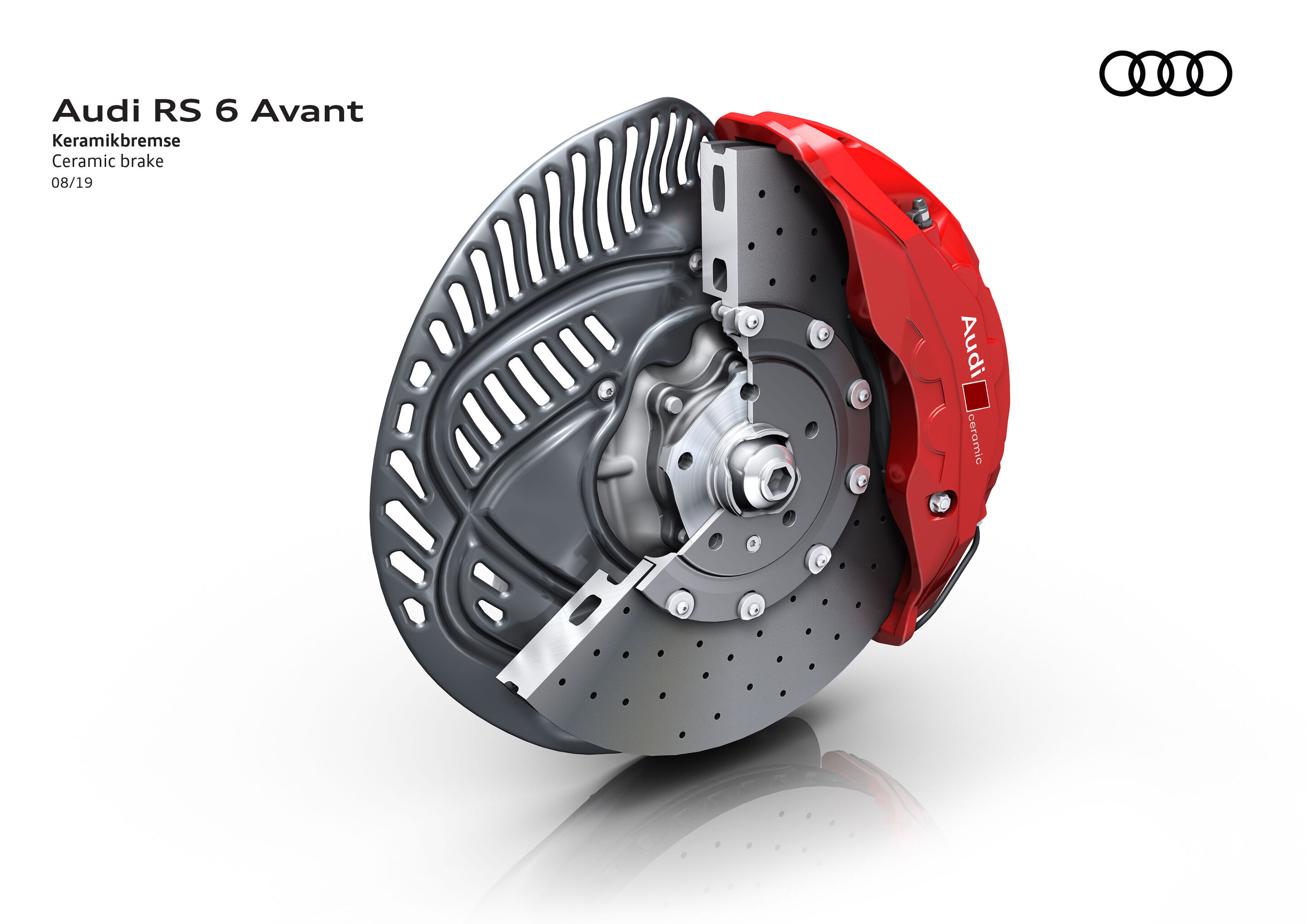 Illustration - Audi RS 6 Avant - Ceramic brake