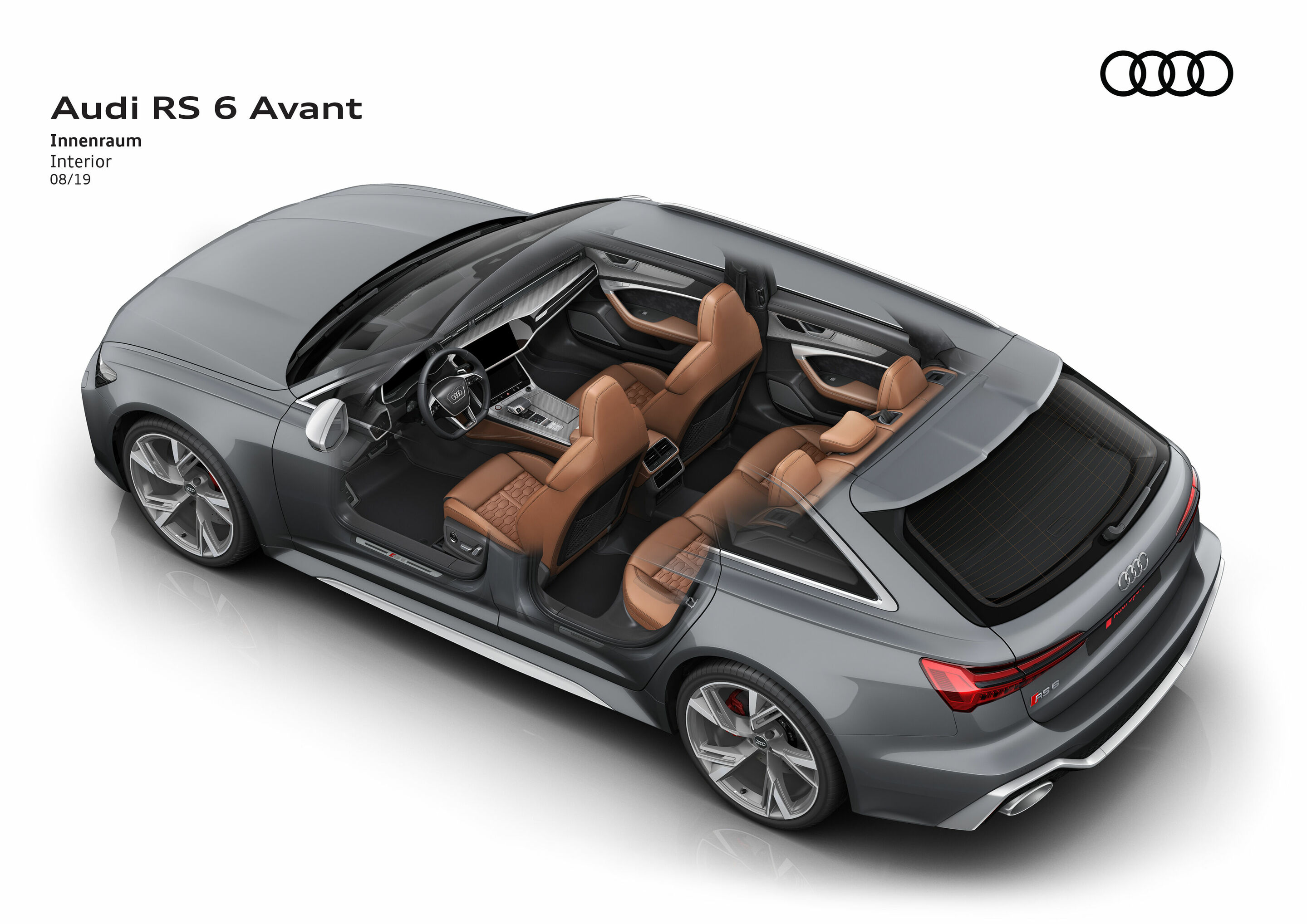 Illustration - Audi RS 6 Avant - Innenraum