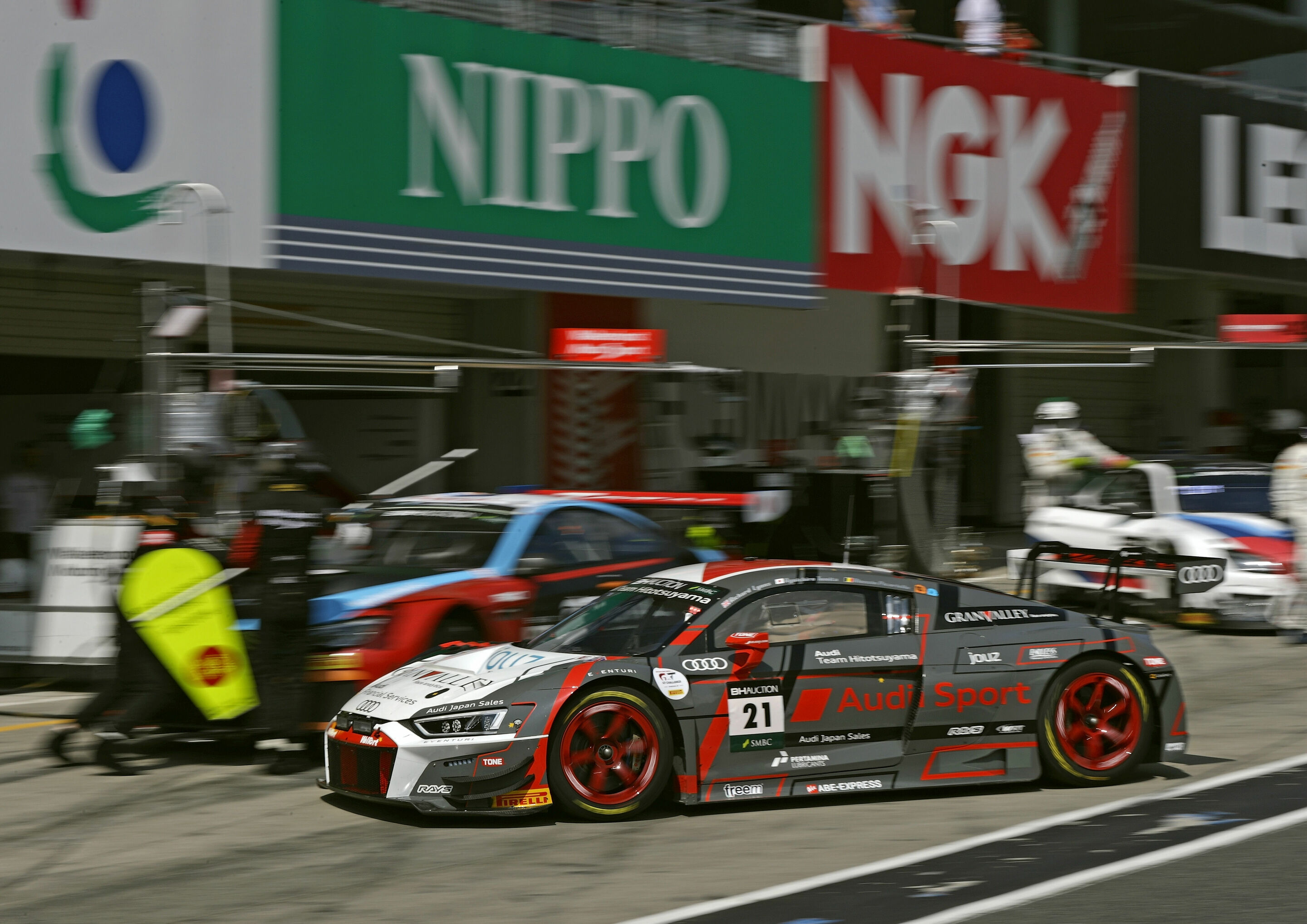 10h Suzuka 2019 - Audi R8 LMS #21 (Audi Team Hitotsuyama), Richard Lyons/Alessio Picariello/Ryuichiro Tomita