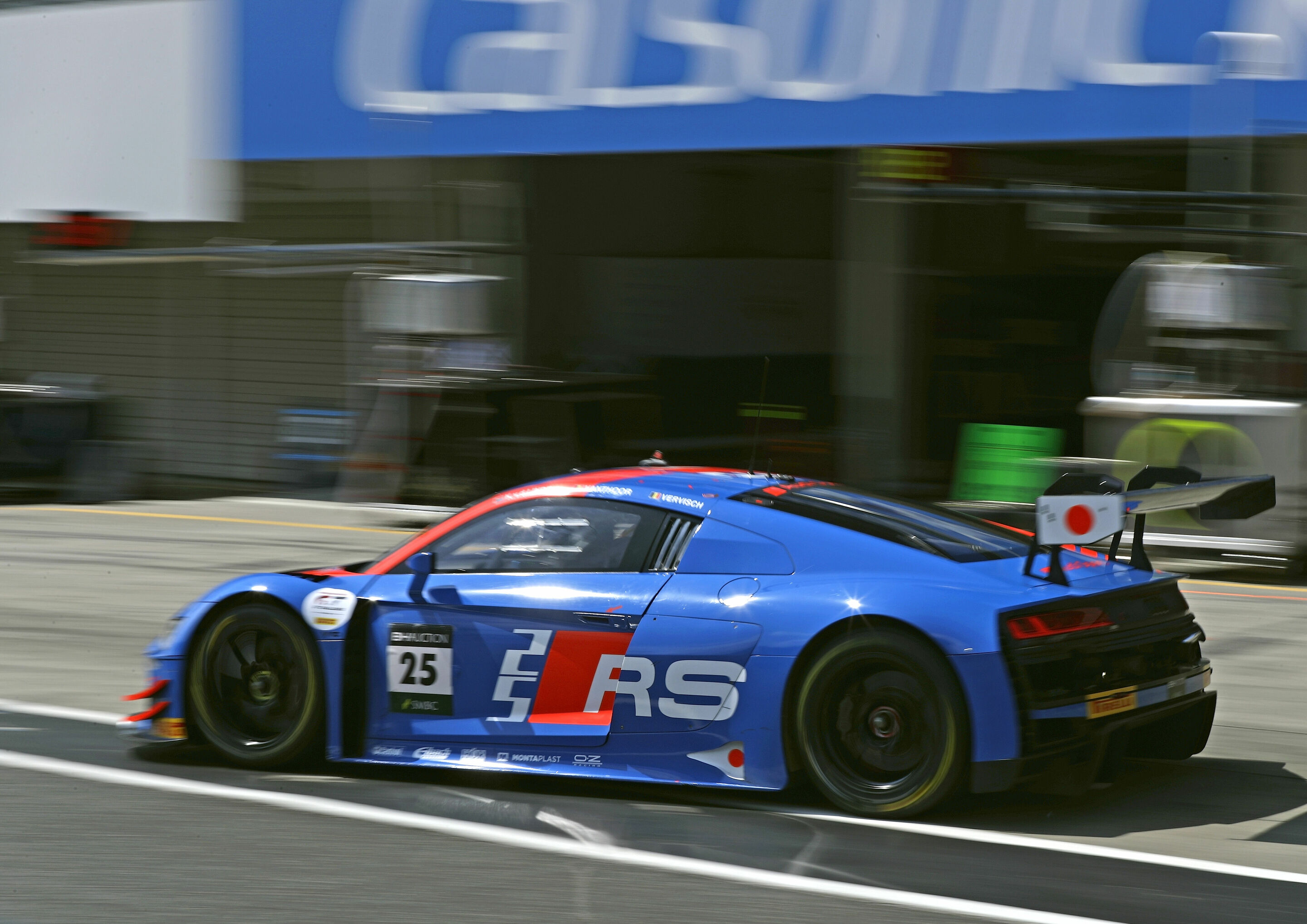 10h Suzuka 2019 - Audi R8 LMS #25 (Audi Sport Team WRT), Kelvin van der Linde/Dries Vanthoor/Frédéric Vervisch