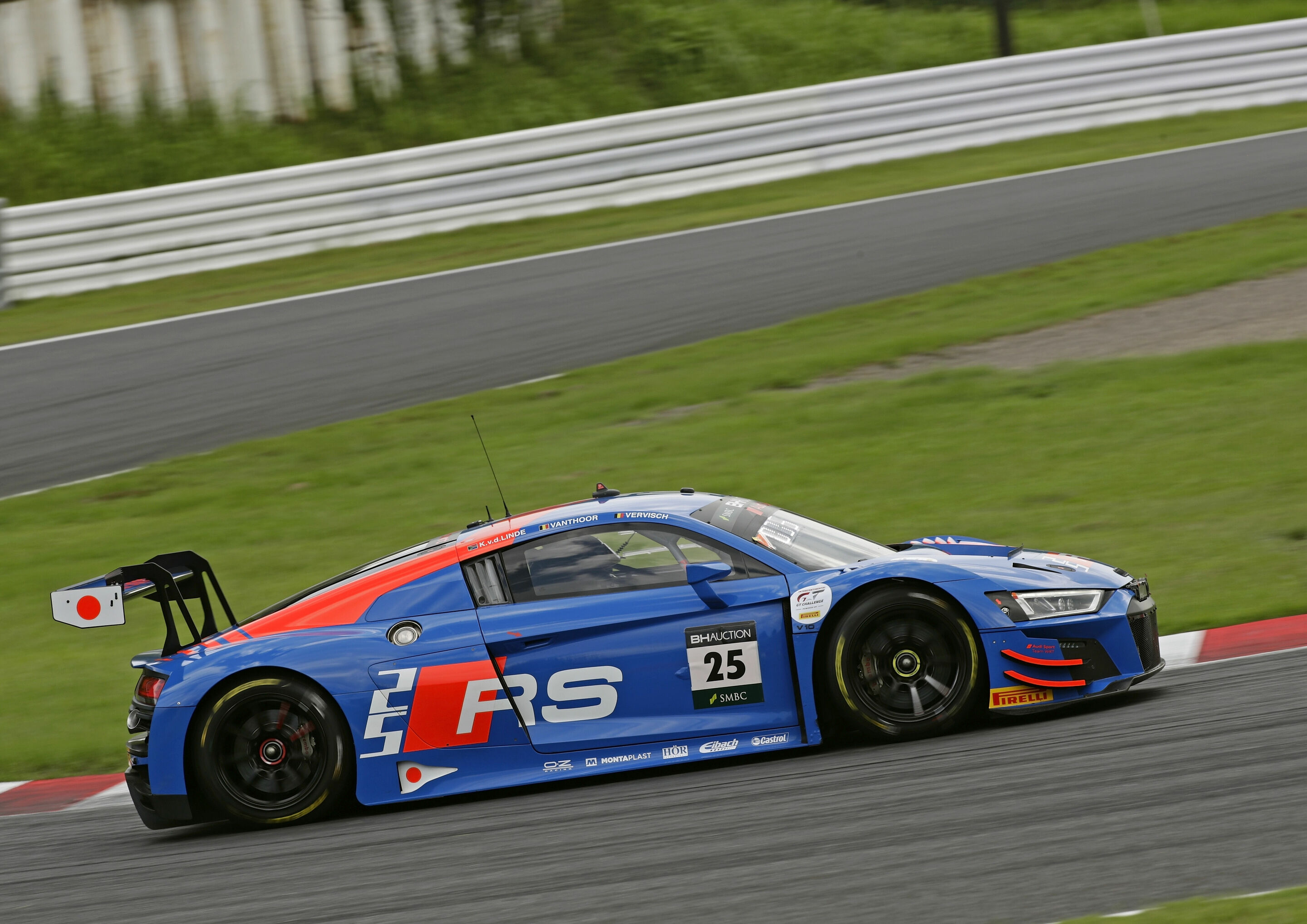 10h Suzuka 2019 - Audi R8 LMS #25 (Audi Sport Team WRT), Kelvin van der Linde/Dries Vanthoor/Frédéric Vervisch
