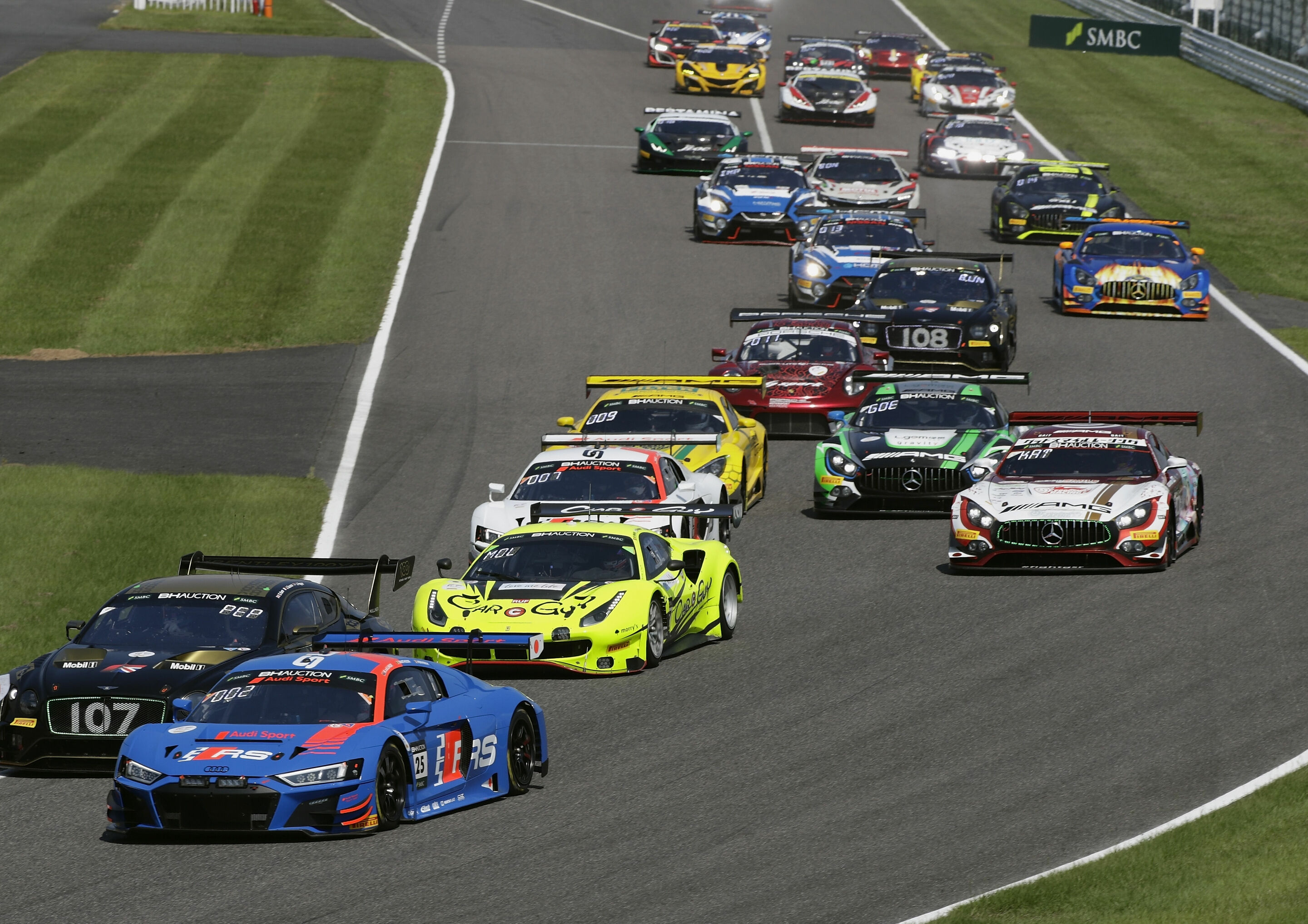 10h Suzuka 2019 - Audi R8 LMS #25 (Audi Sport Team WRT), Kelvin van der Linde/Dries Vanthoor/Frédéric Vervisch