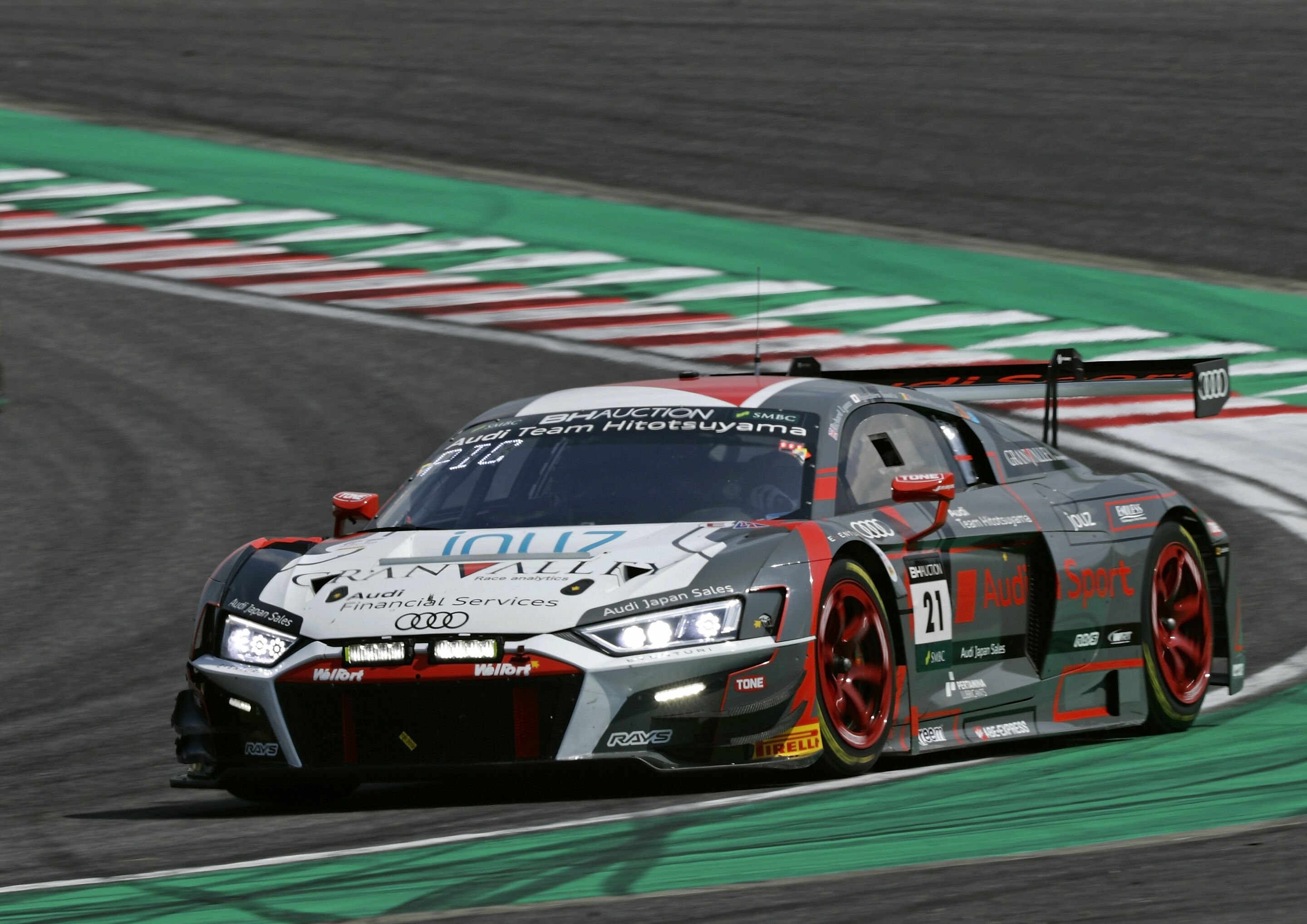 10h Suzuka 2019 - Audi R8 LMS #21 (Audi Team Hitotsuyama), Richard Lyons/Alessio Picariello/Ryuichiro Tomita