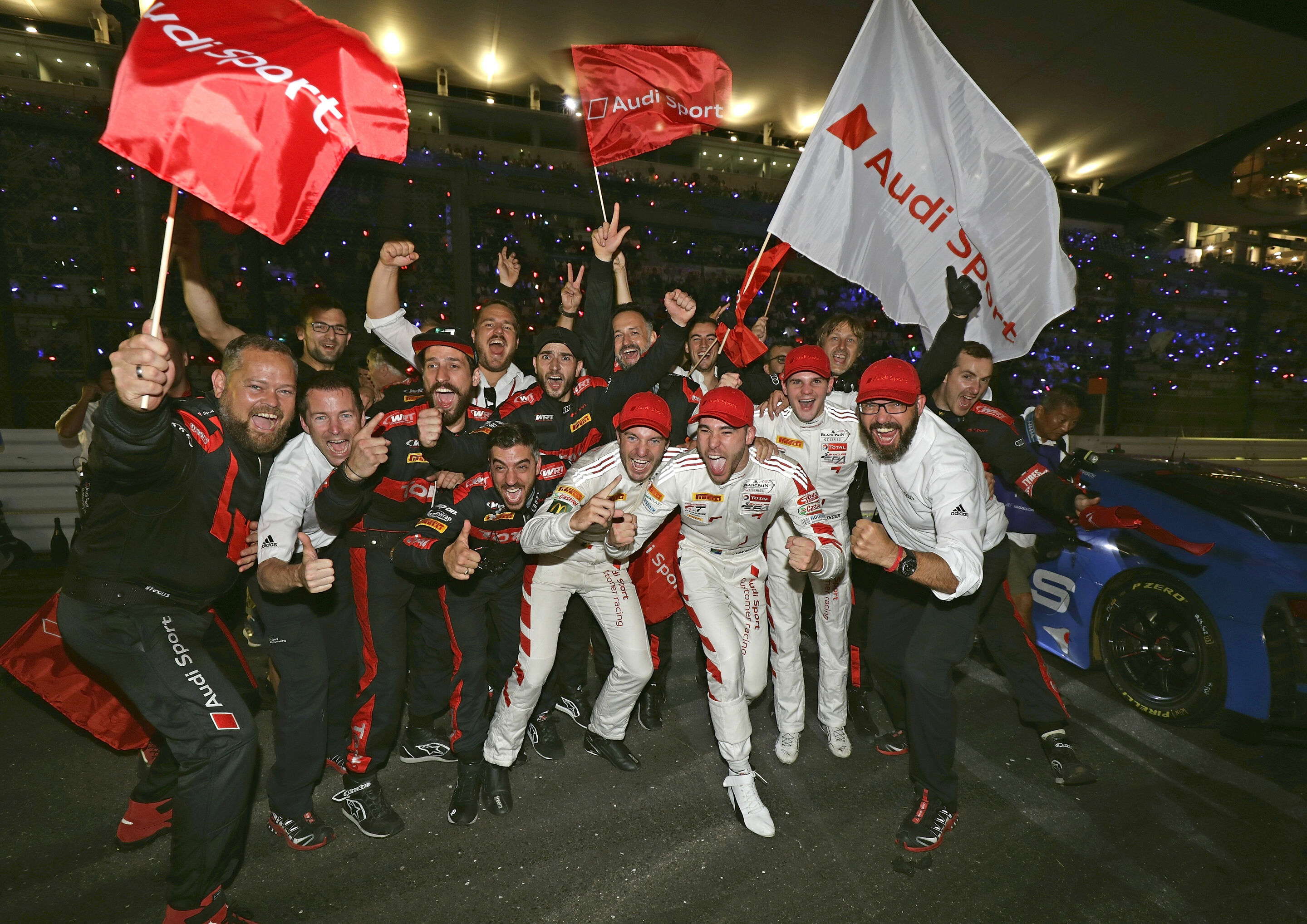 10h Suzuka 2019 - Frédéric Vervisch, Kelvin van der Linde, Dries Vanthoor, Chris Reinke