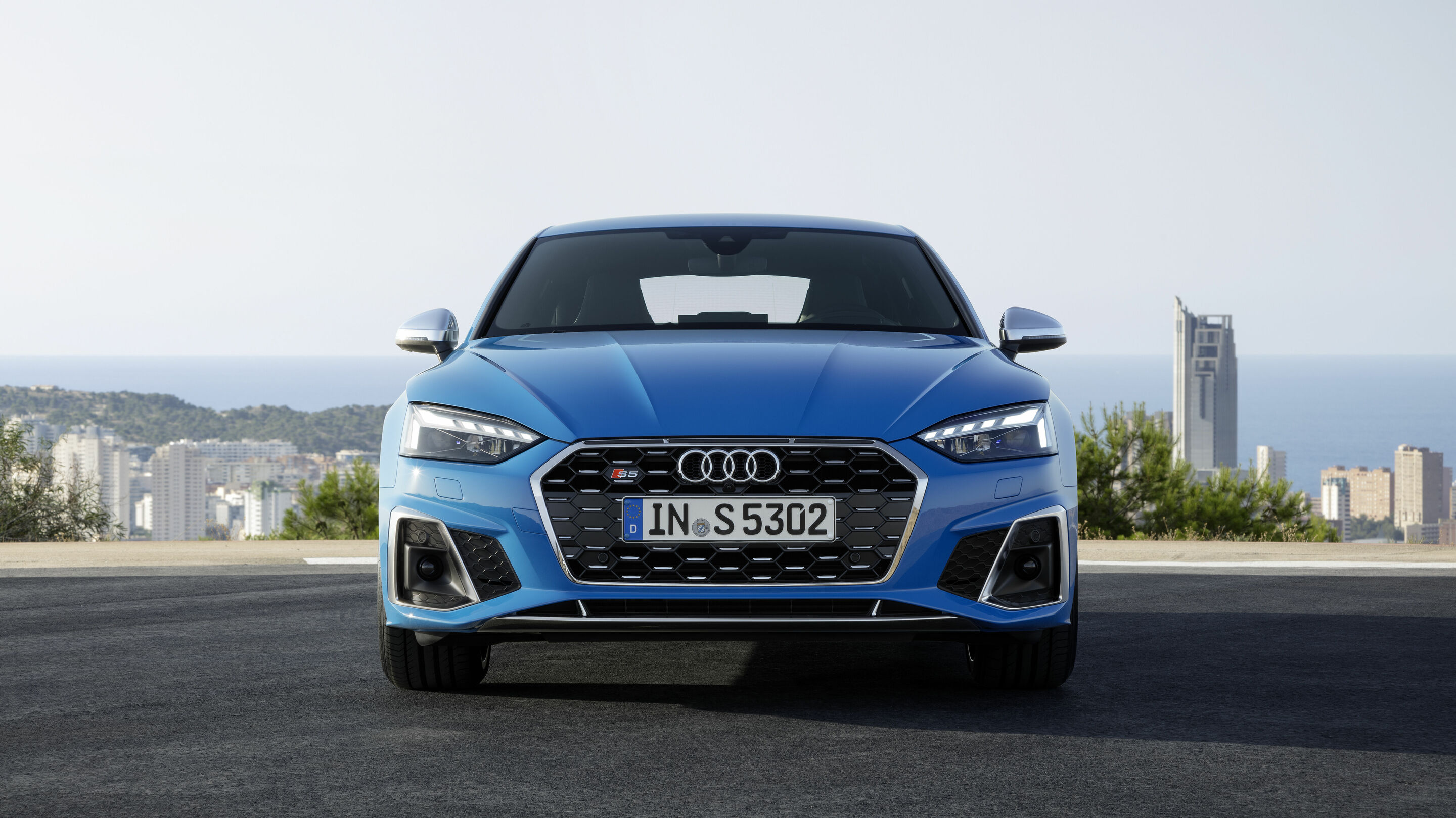 Audi S5 Sportback TDI (2019 until 2024) - Static photo
Color: Turbo blue
