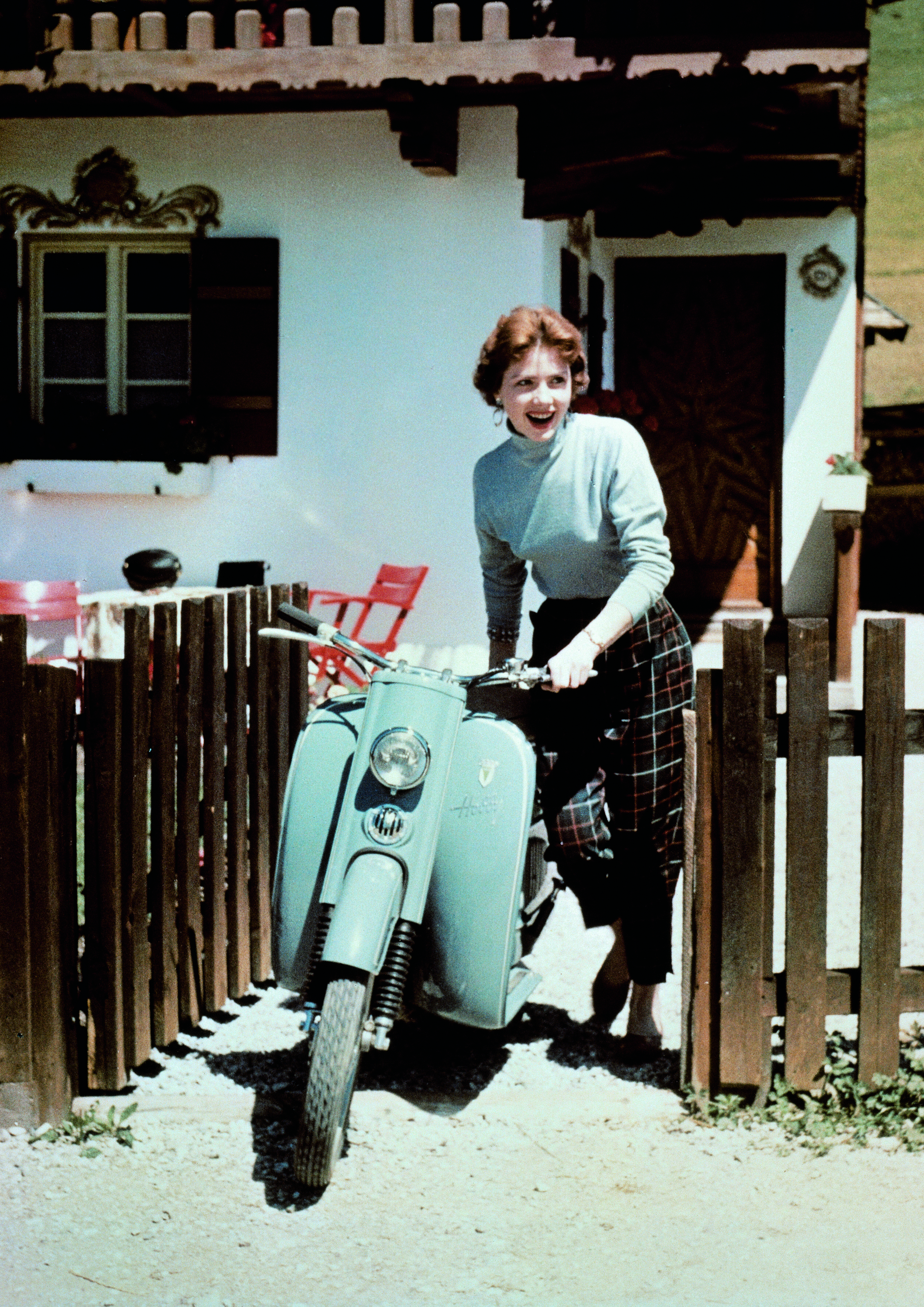 DKW Hobby-Roller, Einzelzylinder-Zweitaktmotor, 74 ccm, 3 PS, Baujahr 1955