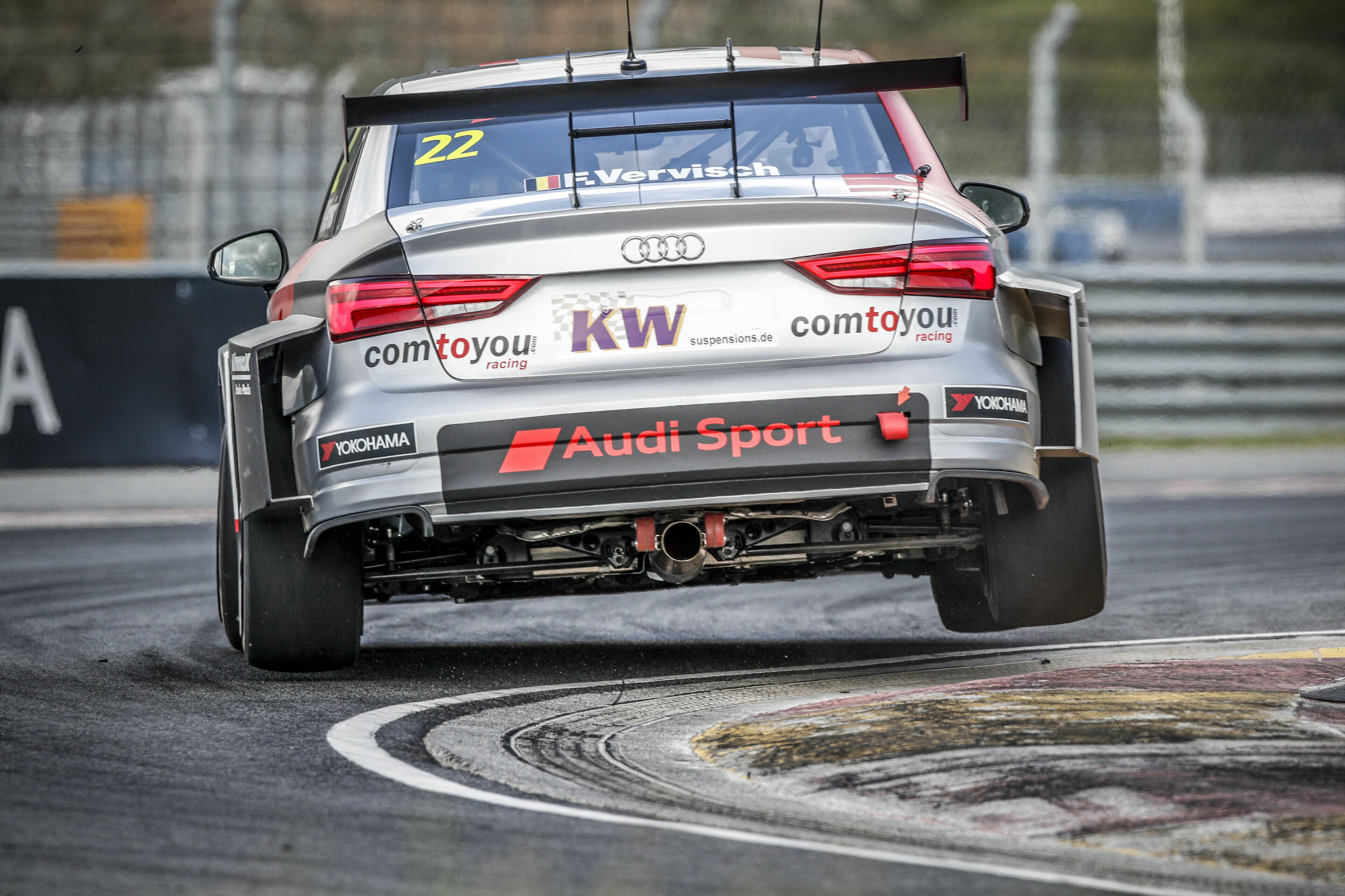 WTCR – FIA-Tourenwagen-Weltcup 2019 - Audi RS 3 LMS #22 (Comtoyou Team Audi Sport), Frédéric Vervisch